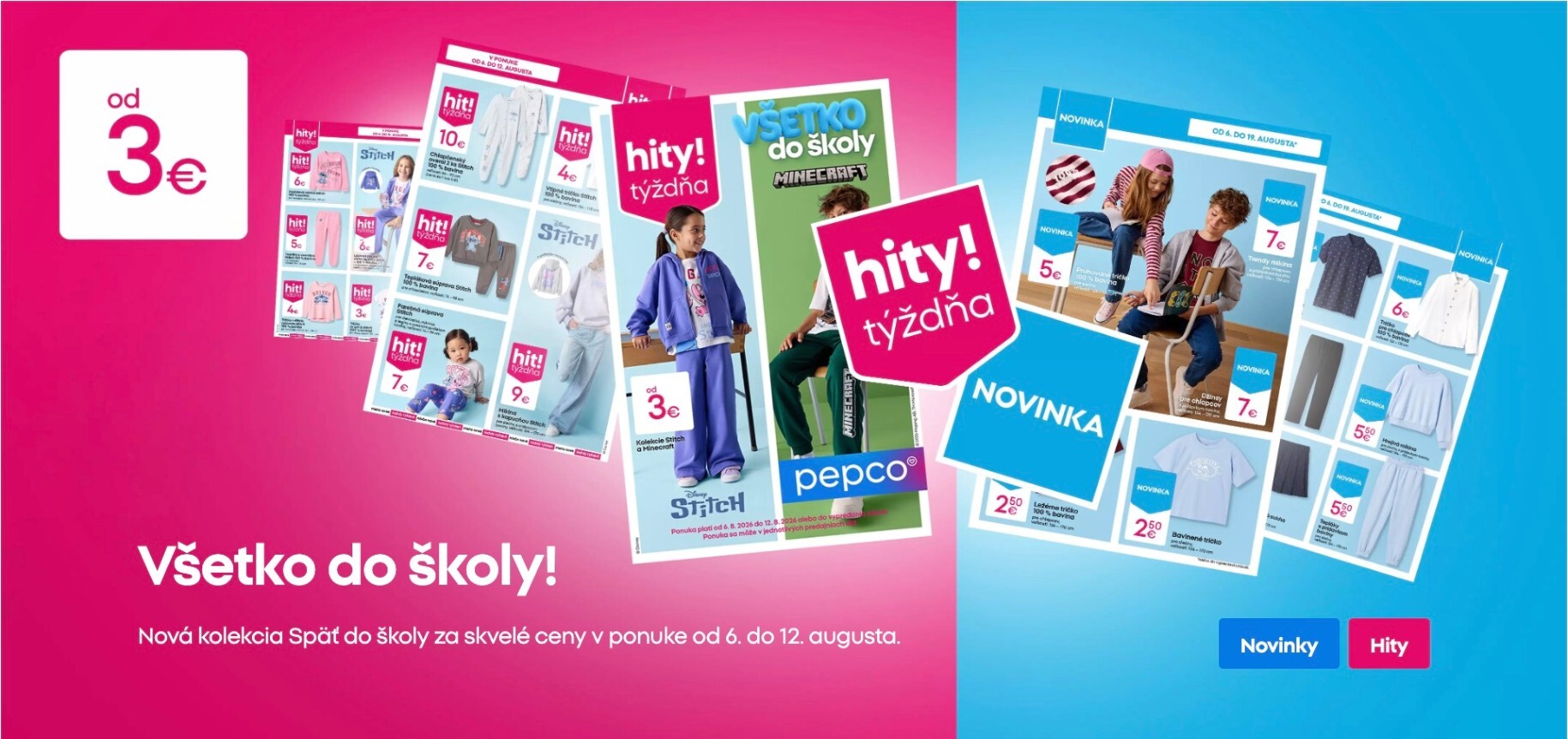 Aktuálny Pepco leták od štvrtka, 06.08.2026 do stredy, 12.08.2026