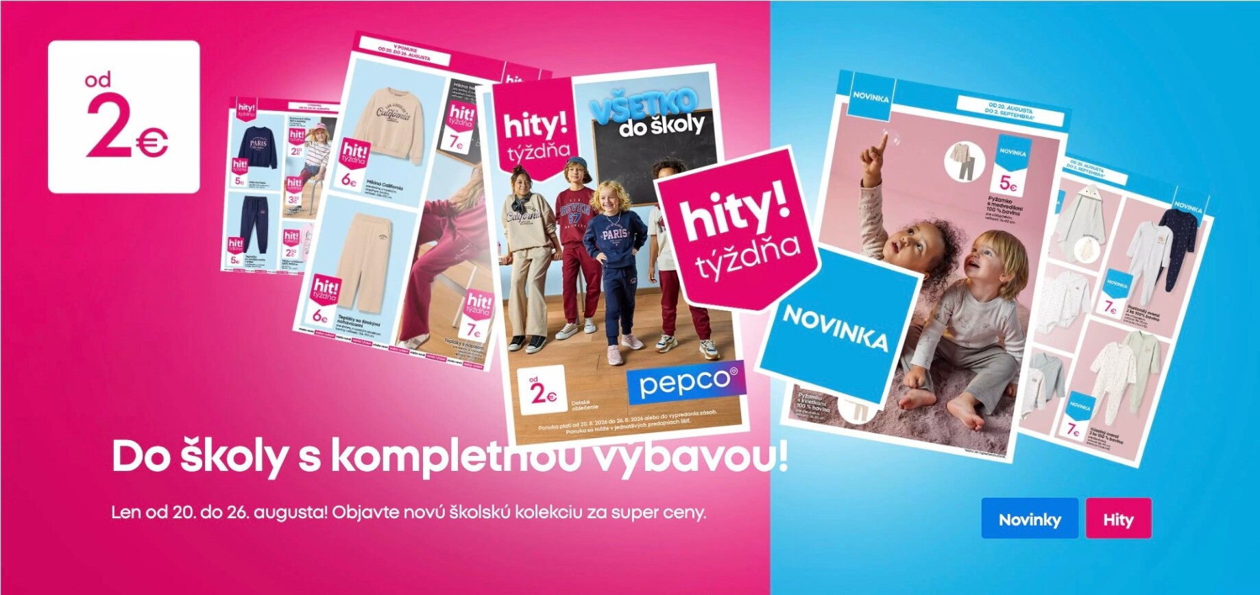 Aktuálny Pepco leták od štvrtka, 20.08.2026 do stredy, 26.08.2026
