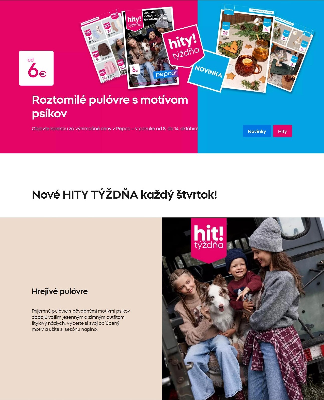 Aktuálny Pepco leták od štvrtka, 08.10.2026 do stredy, 14.10.2026