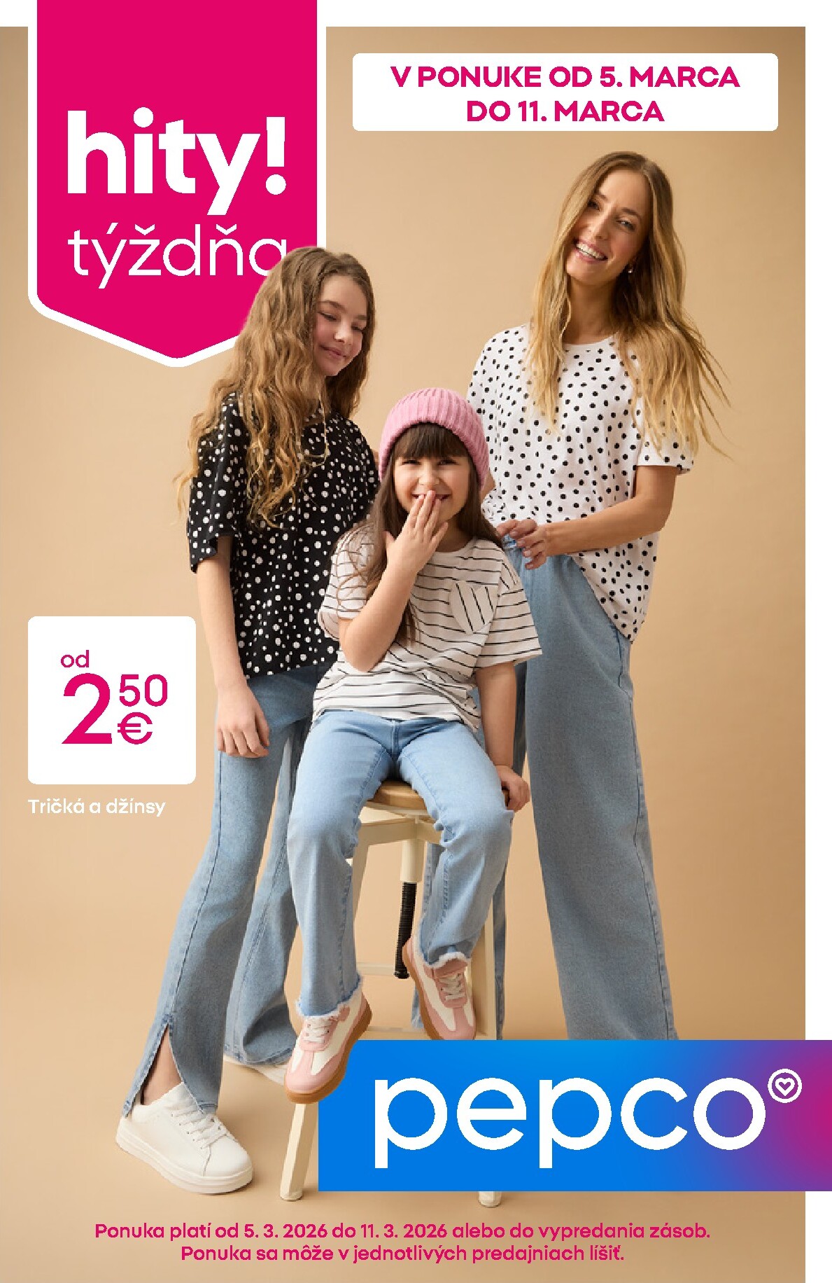 Leták Pepco platný od 05.03.2026 do 11.03.2026