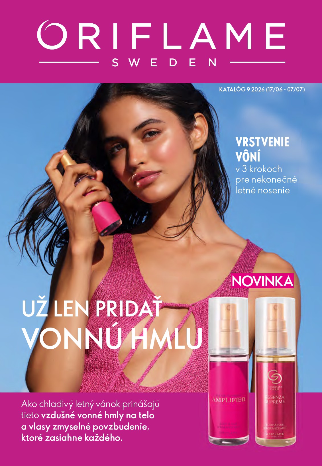 Aktuálny ORIFLAME leták od stredy, 17.06.2026 do utorka, 07.07.2026