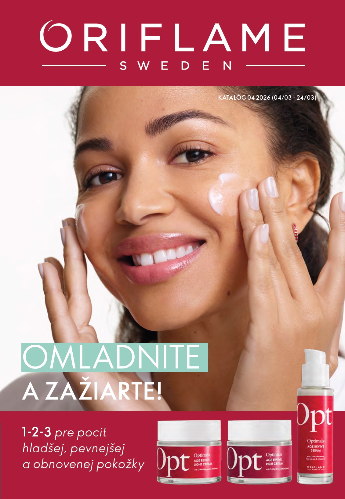 Leták ORIFLAME platný od 04.03.2026 do 24.03.2026