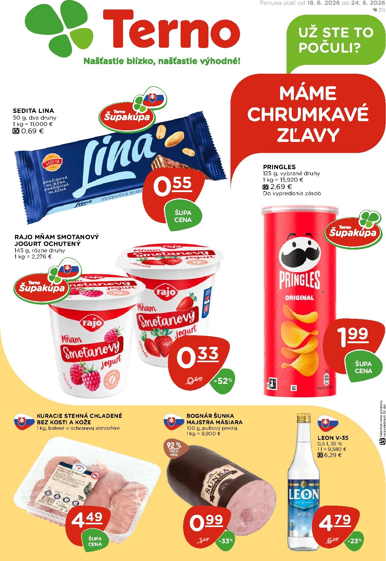 Nový Terno - Budúci leták leták od štvrtka, 18.06.2026 do stredy, 24.06.2026