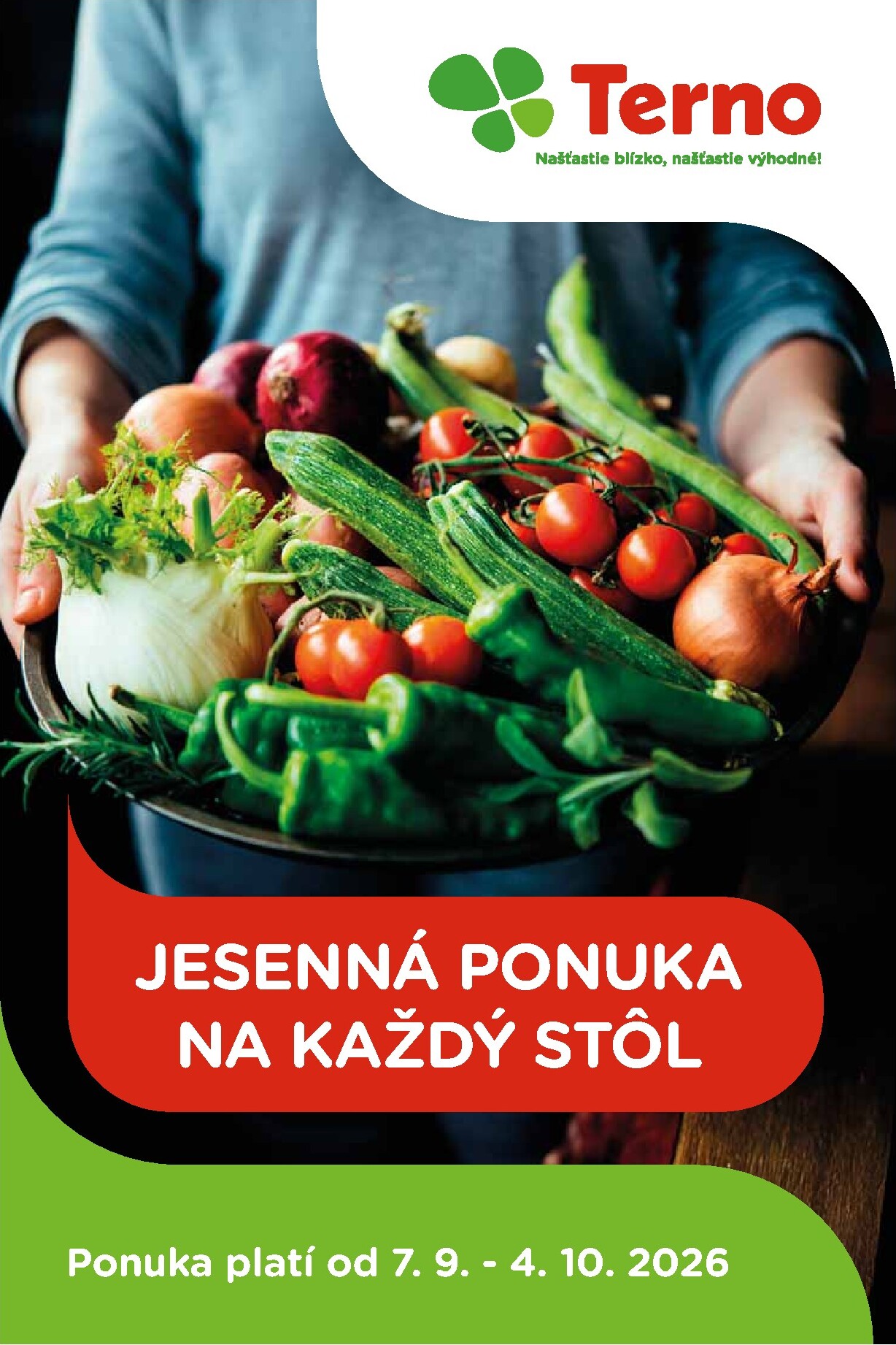 Aktuálny Terno - Jesenná ponuka leták od pondelka, 07.09.2026 do nedele, 04.10.2026
