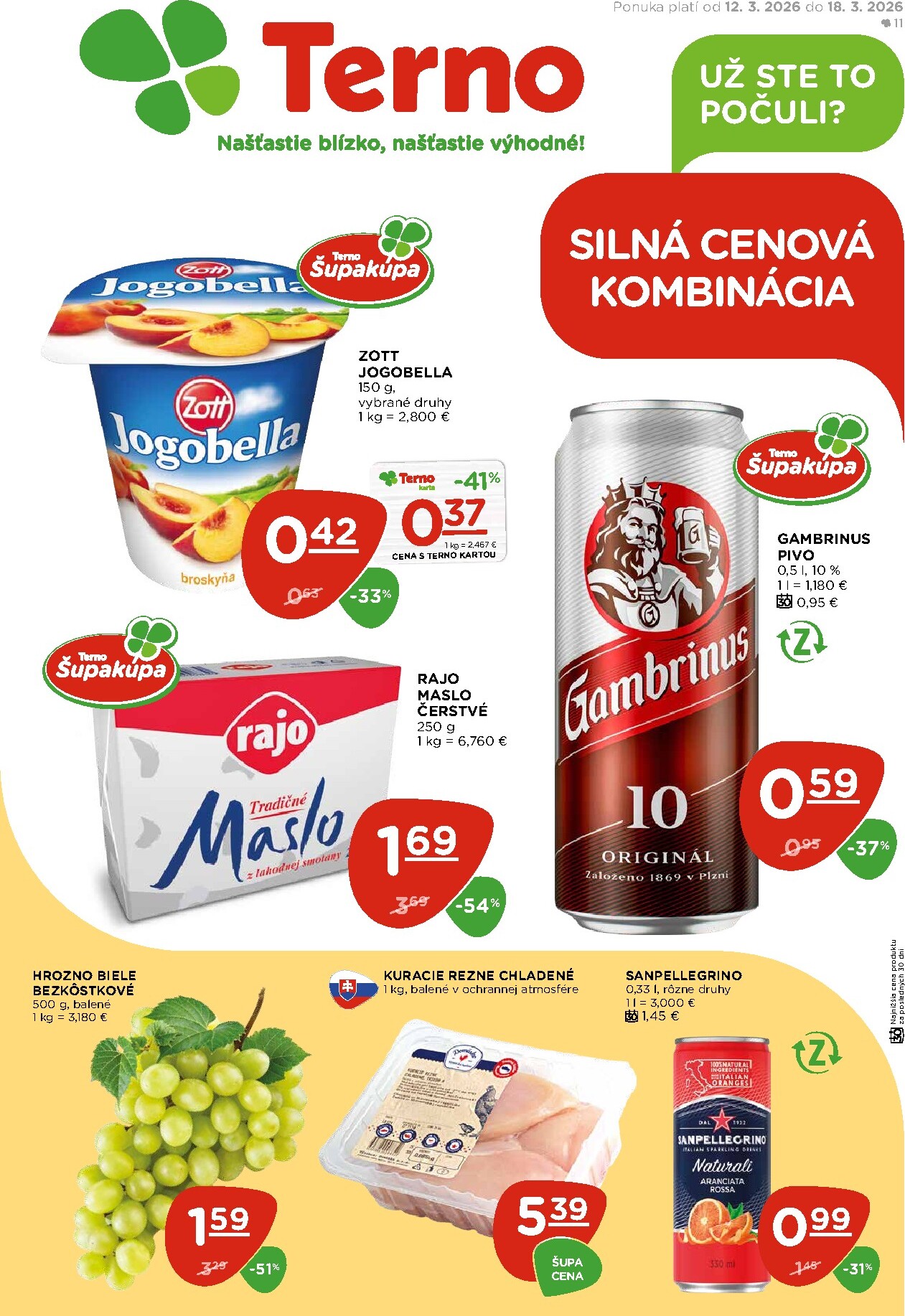 Leták Terno platný od 12.03.2026 do 18.03.2026