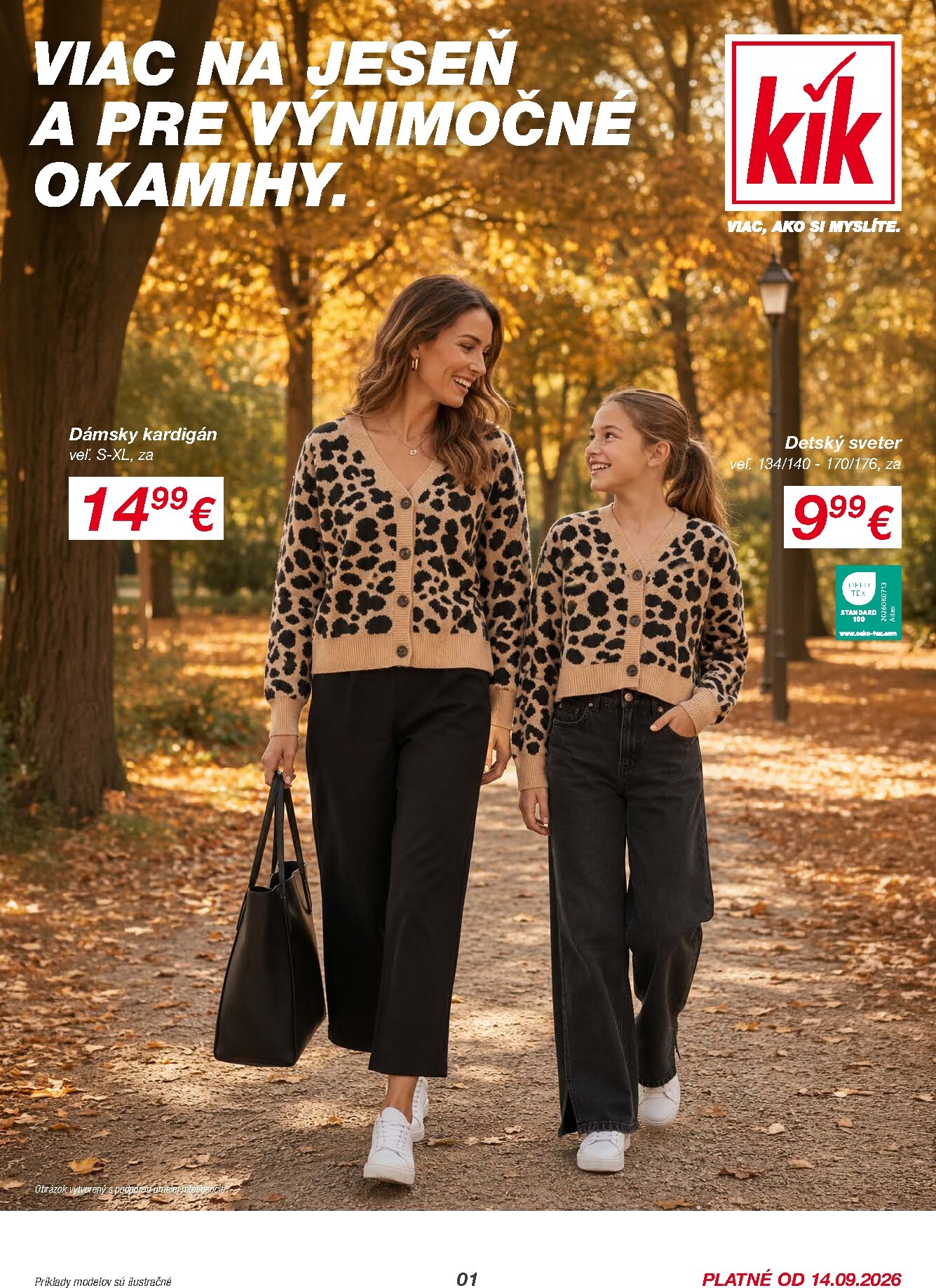 Nový Kik leták od pondelka, 14.09.2026 do nedele, 04.10.2026