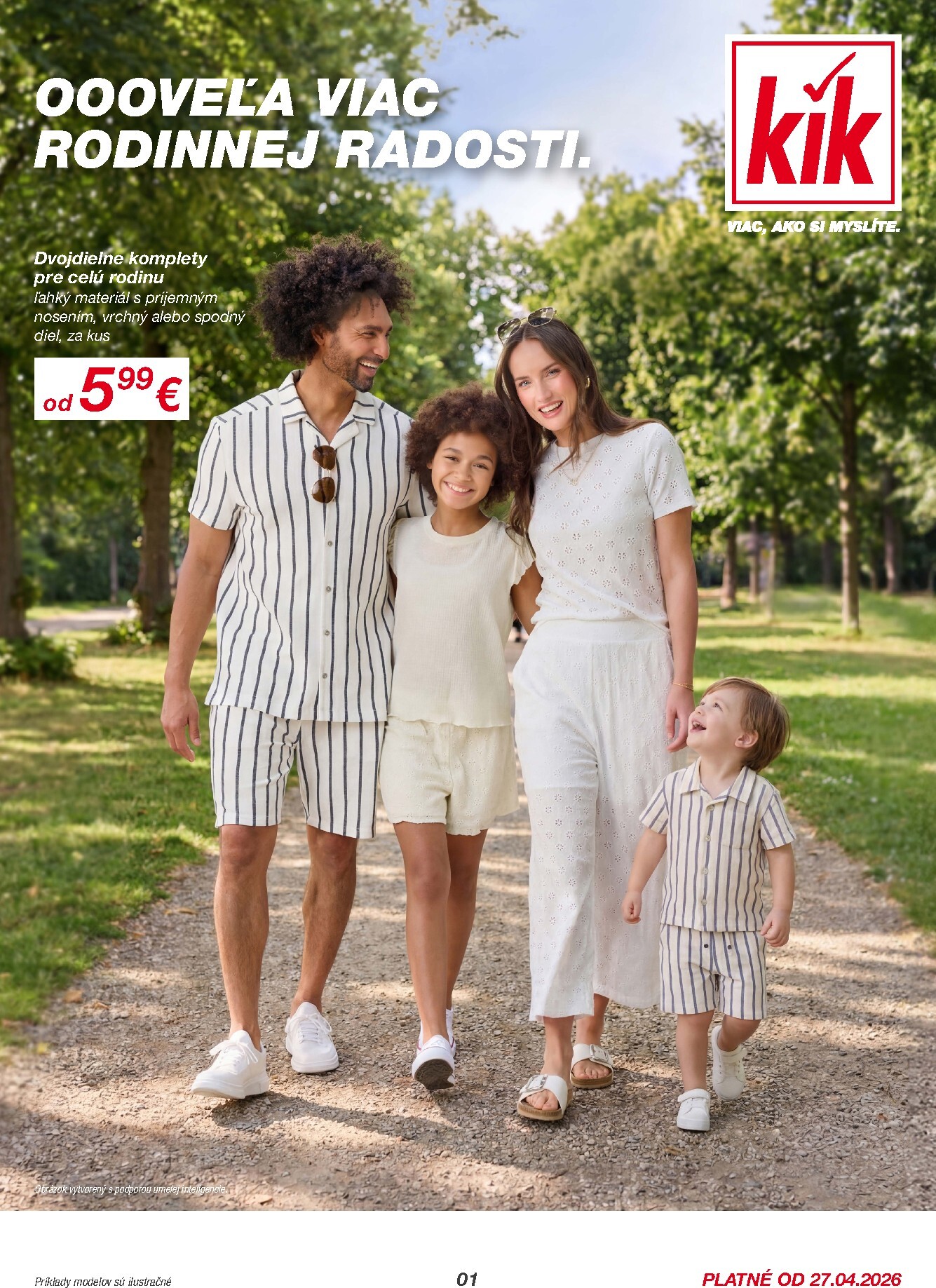 Nový leták Kik od pondelka, 27.04.2026 do nedele, 24.05.2026