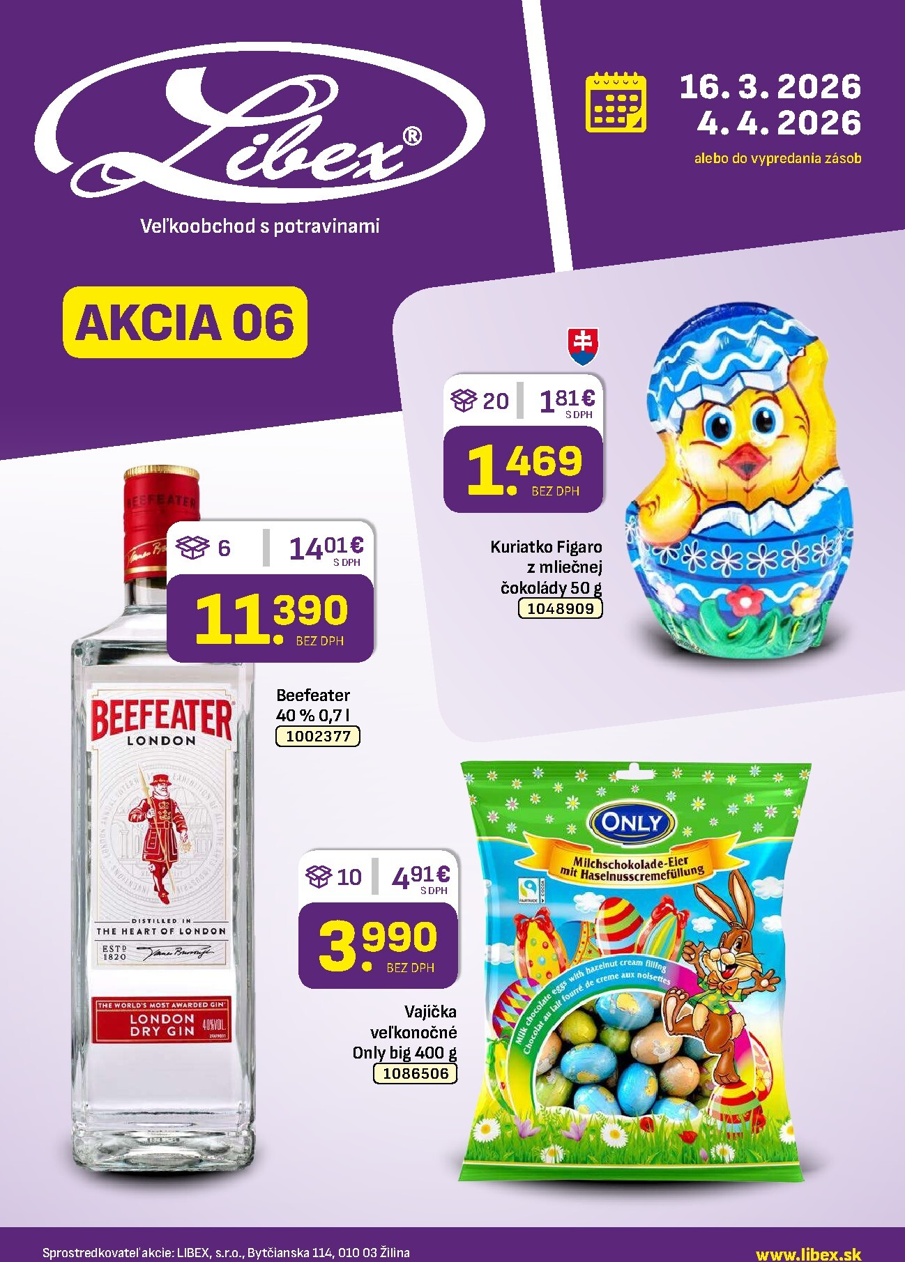 Leták Libex platný od 16.03.2026 do 04.04.2026