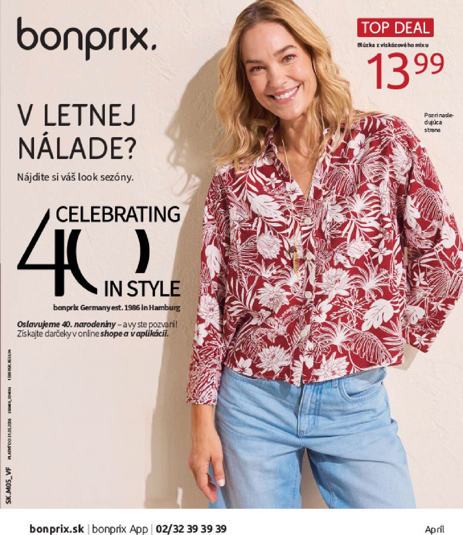 Aktuálny leták Bonprix - V letnej nálade? od pondelka, 04.05.2026 do nedele, 31.05.2026