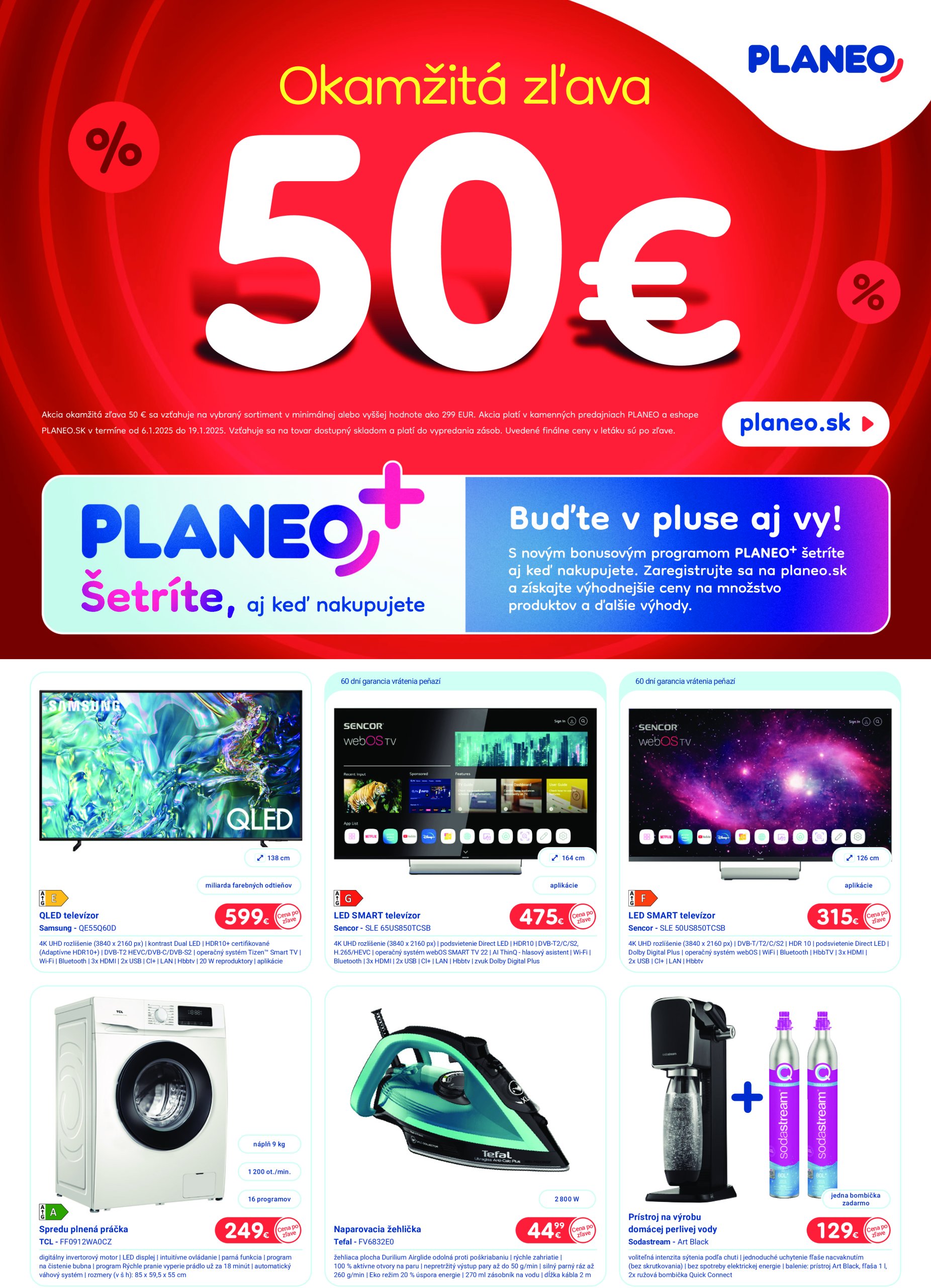 Planeo elektro leták platný od 06.01. - 19.01.