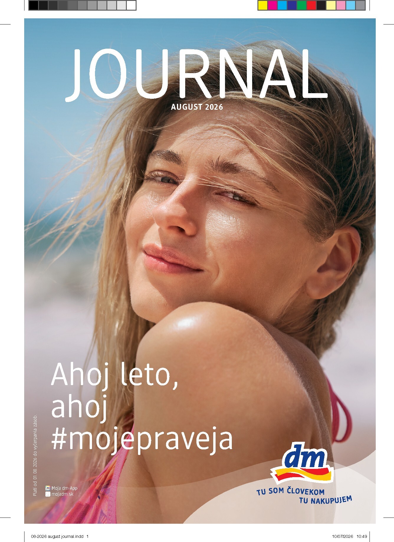 Aktuálny dm drogerie leták od soboty, 01.08.2026 do pondelka, 31.08.2026