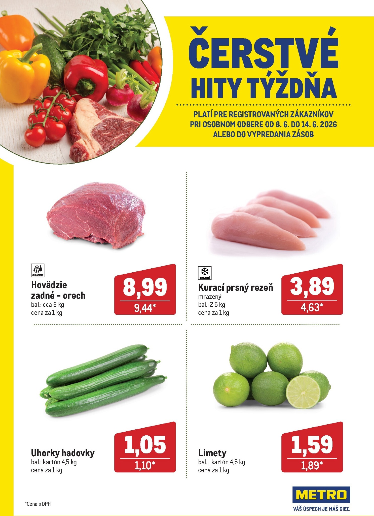 Aktuálny Metro - Čerstvé hity týždňa leták od pondelka, 08.06.2026 do nedele, 14.06.2026
