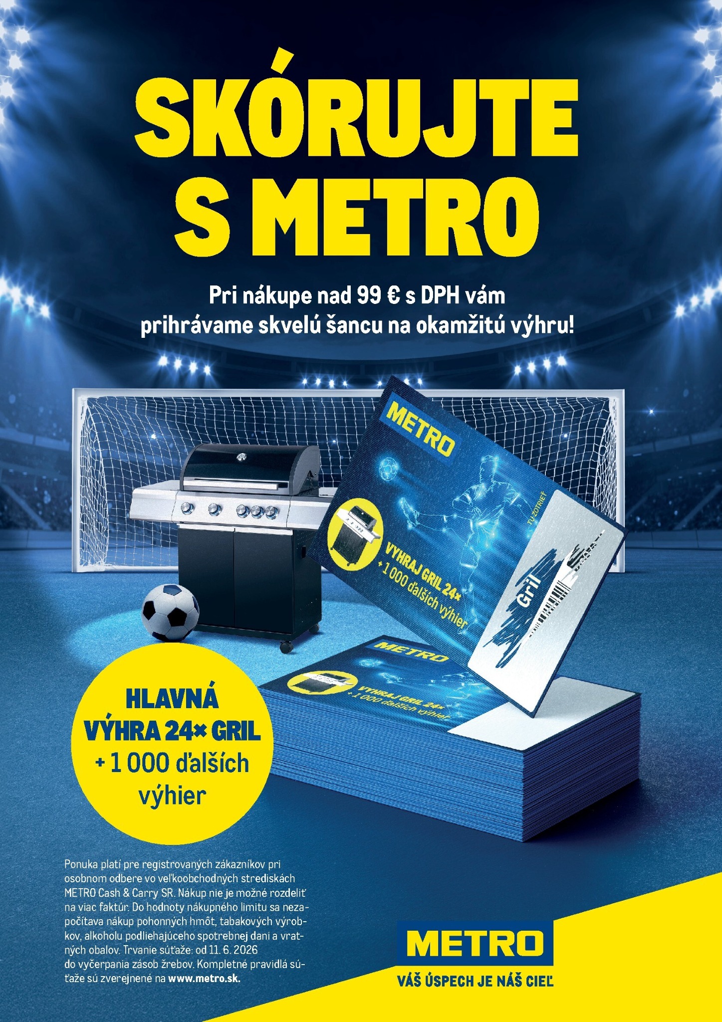 Aktuálny Metro leták od štvrtka, 11.06.2026 do piatku, 07.08.2026