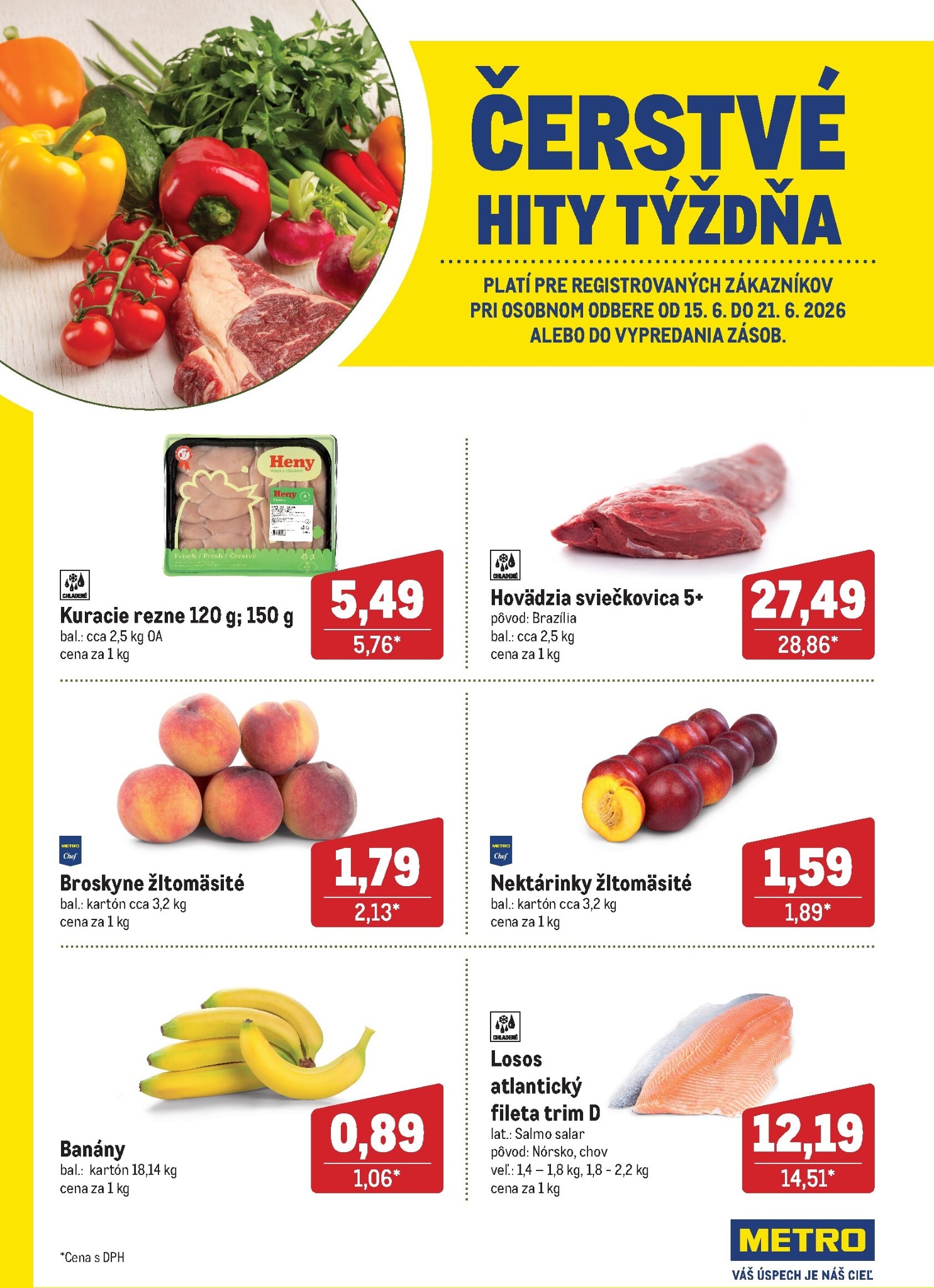 Aktuálny Metro - Čerstvé hity týždňa leták od pondelka, 15.06.2026 do nedele, 21.06.2026