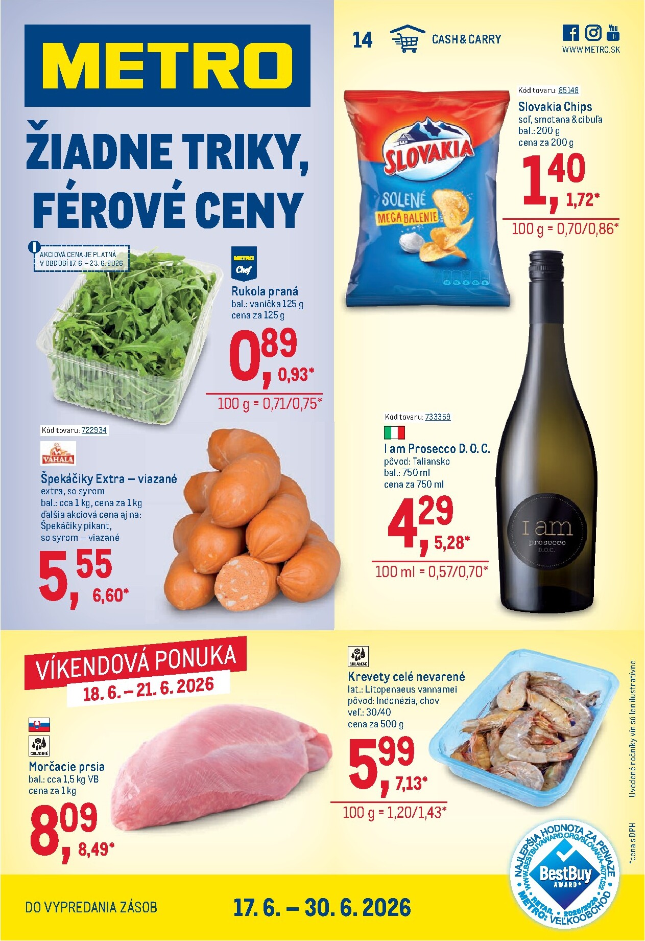 Nový Metro - Maloobchod leták od štvrtka, 18.06.2026 do nedele, 21.06.2026