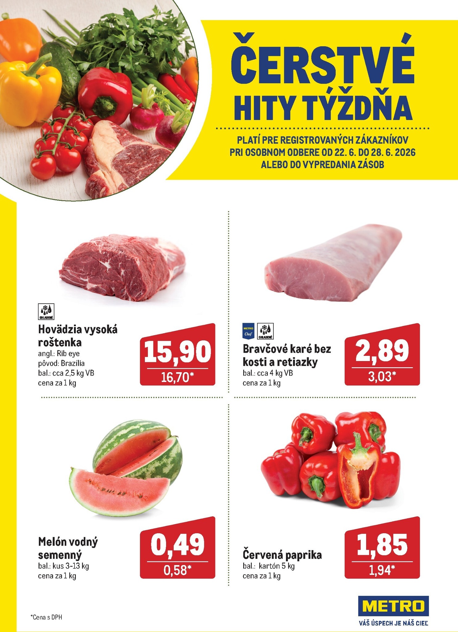 Aktuálny Metro - Čerstvé hity týždňa leták od pondelka, 22.06.2026 do nedele, 28.06.2026