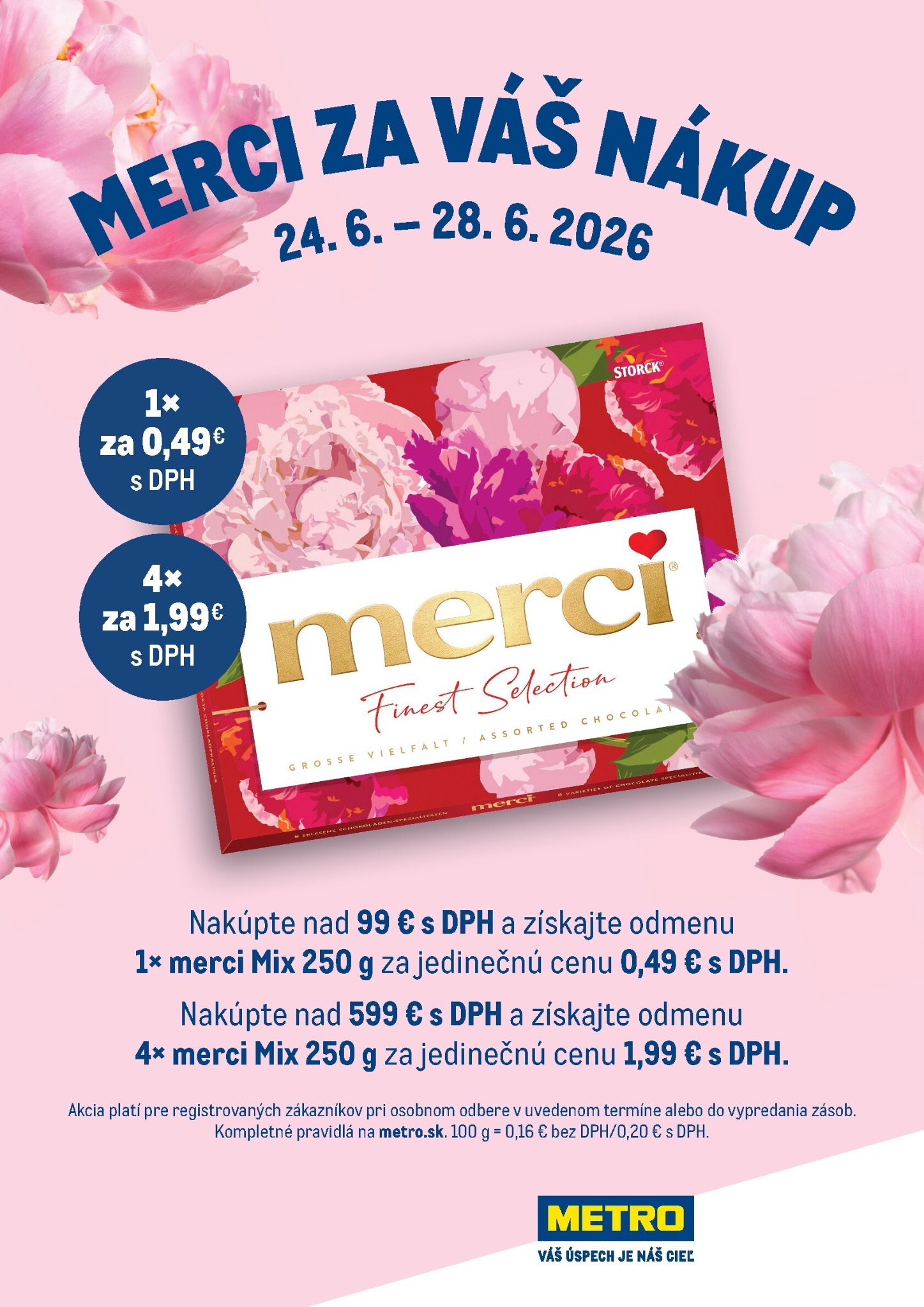Aktuálny Metro - B&G 6/2026 merci leták od stredy, 24.06.2026 do nedele, 28.06.2026