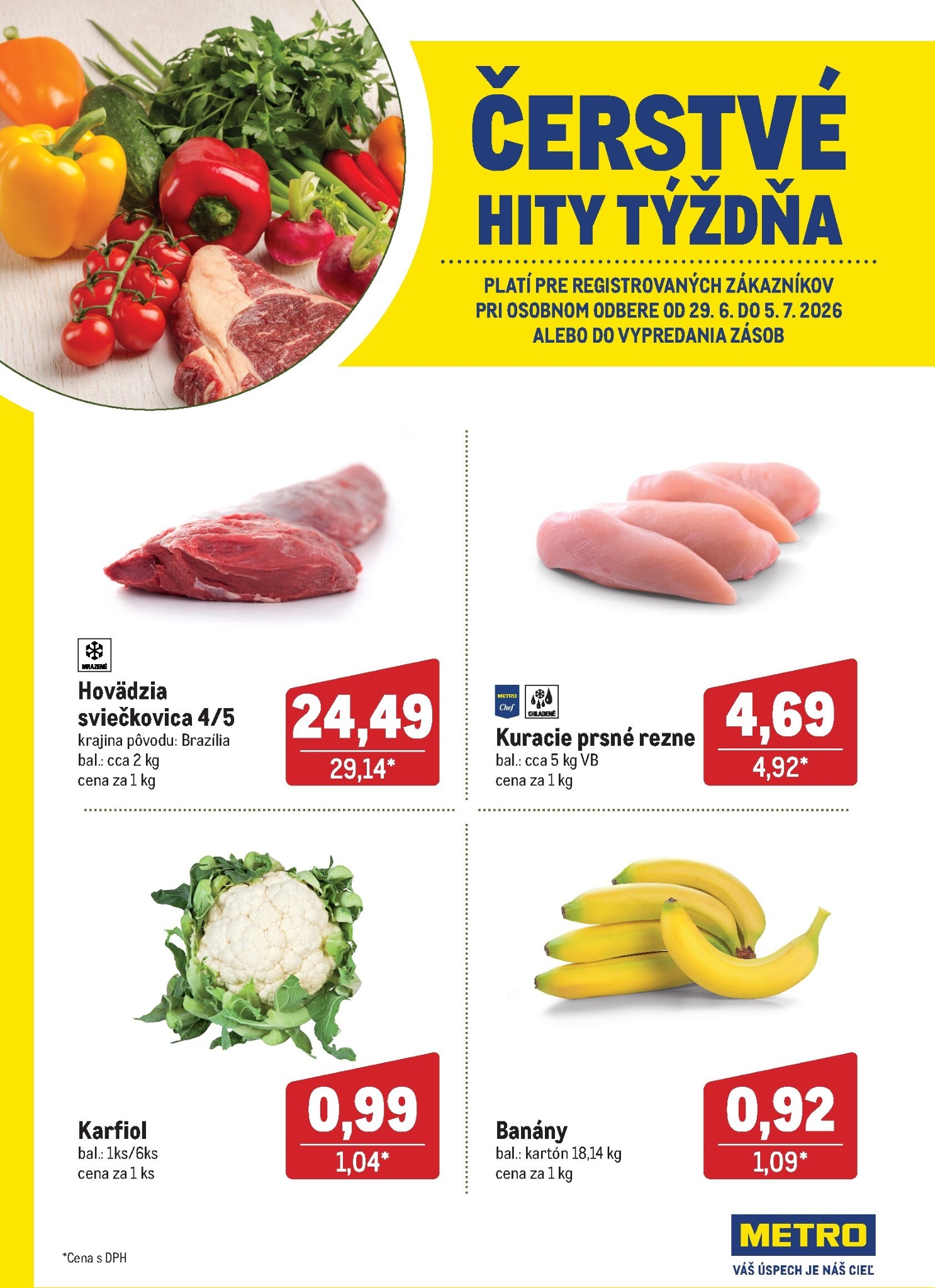 Aktuálny Metro - Čerstvé hity týždňa leták od pondelka, 29.06.2026 do nedele, 05.07.2026