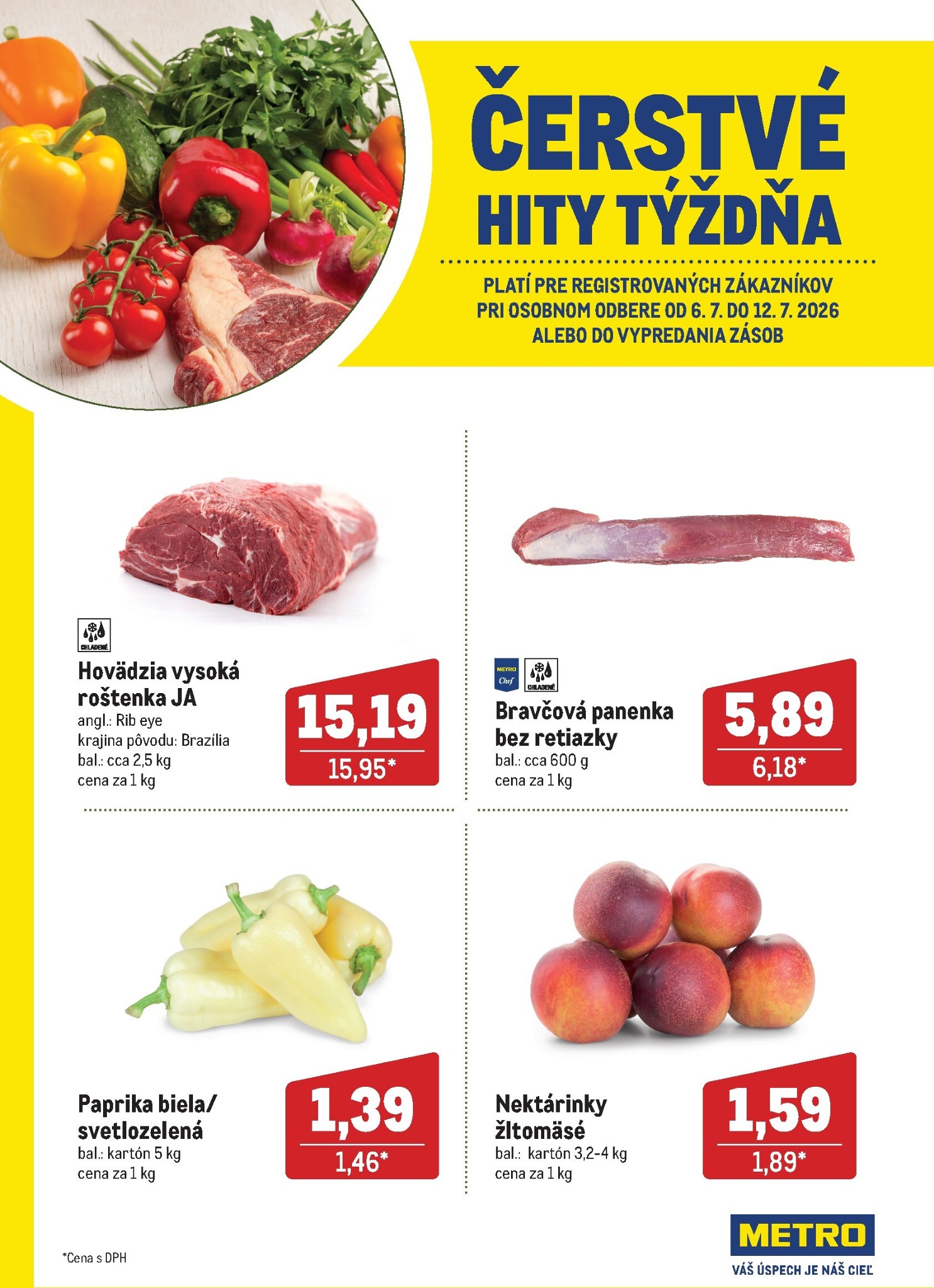 Aktuálny Metro - Čerstvé hity týždňa leták od pondelka, 06.07.2026 do nedele, 12.07.2026