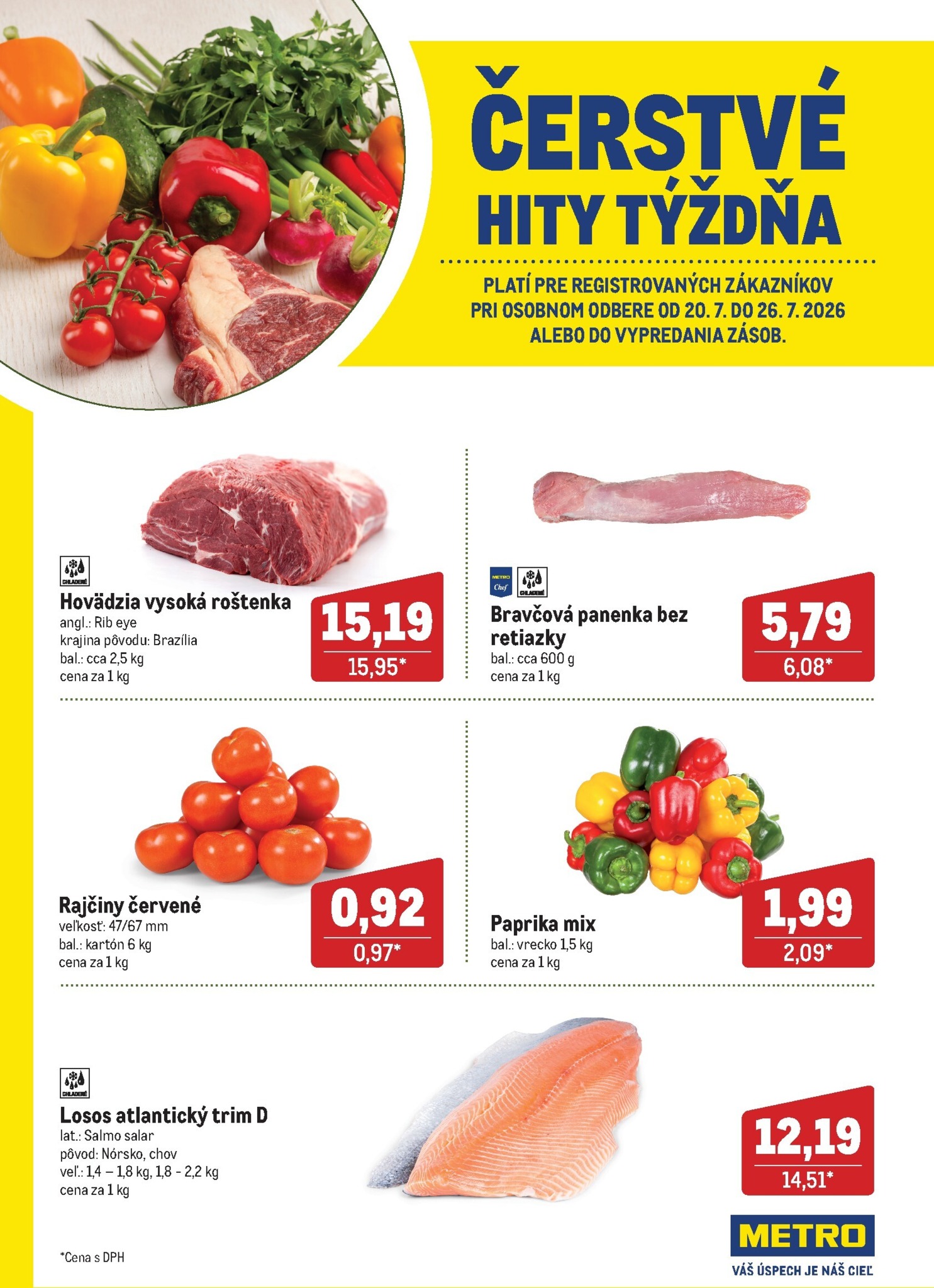 Aktuálny Metro - Čerstvé hity týždňa leták od pondelka, 20.07.2026 do nedele, 26.07.2026