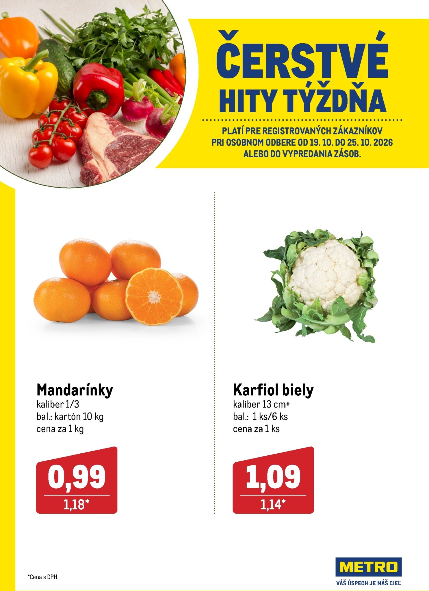Aktuálny Metro - Čerstvé hity týždňa leták od pondelka, 19.10.2026 do nedele, 25.10.2026