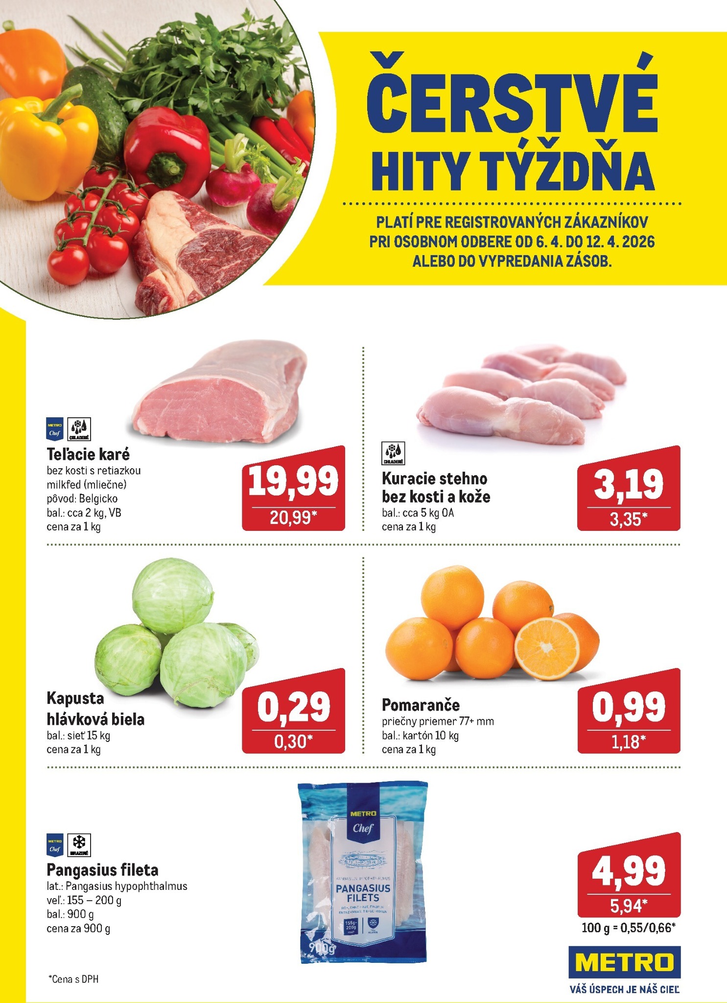Leták Metro - Čerstvé hity týždňa platný od 06.04.2026 do 12.04.2026