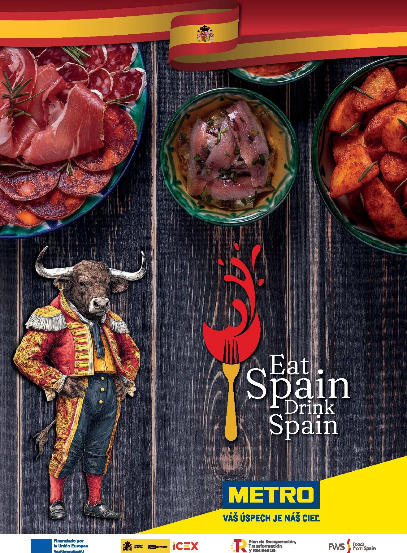 Aktuálny leták Metro - Eat Spain od stredy, 15.04.2026 do nedele, 31.05.2026