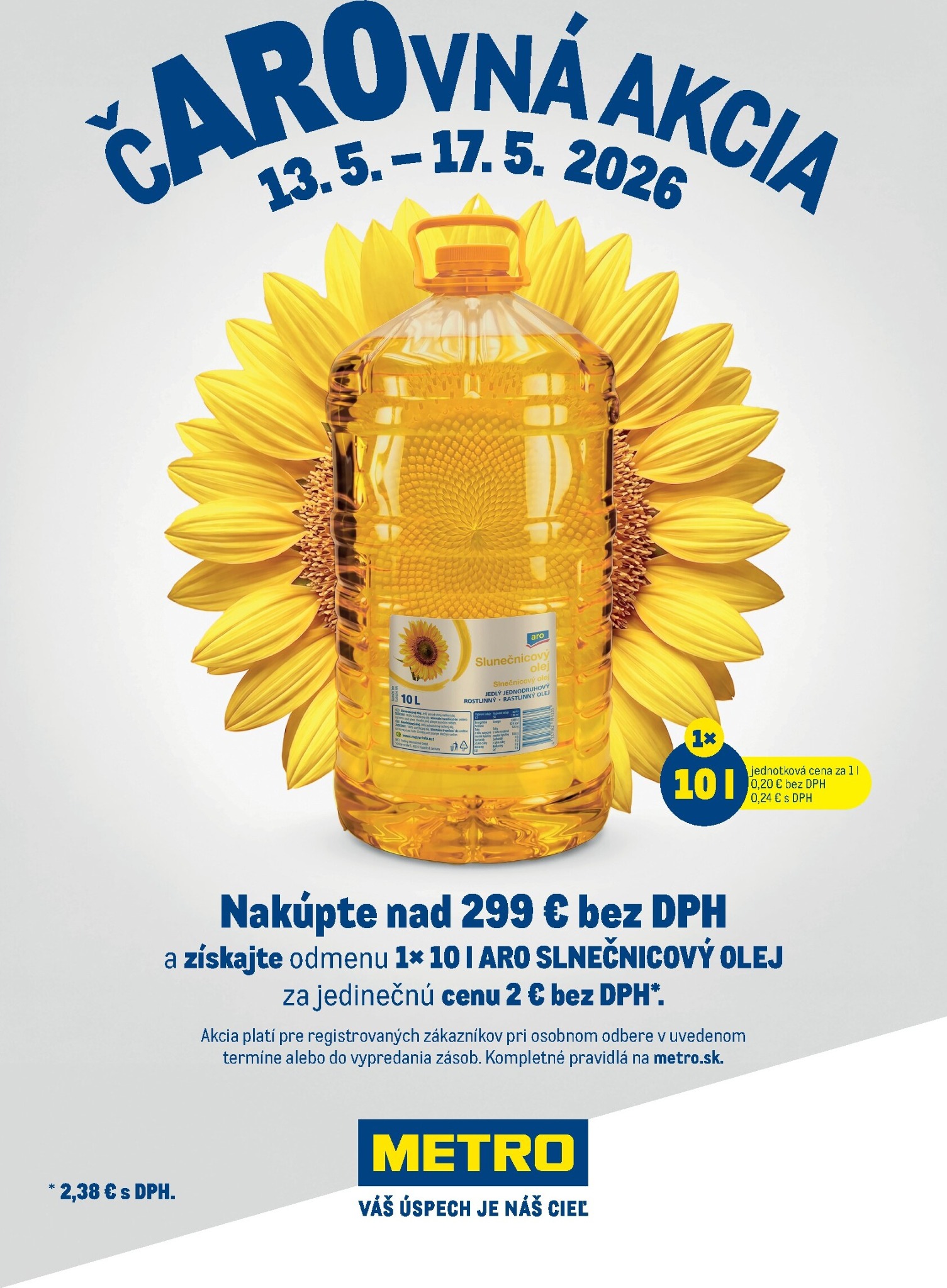 Aktuálny leták Metro - Akcia od stredy, 13.05.2026 do nedele, 17.05.2026