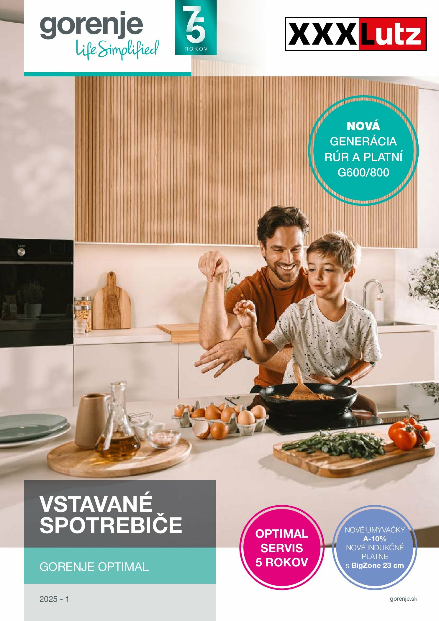 Leták XXXLutz - Katalóg Gorenje 2025 platný od 01.02. do 31.12.