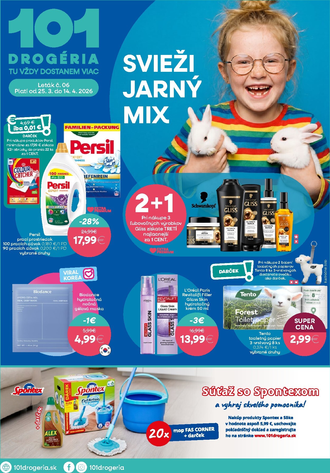 Leták 101 Drogerie platný od 25.03.2026 do 14.04.2026