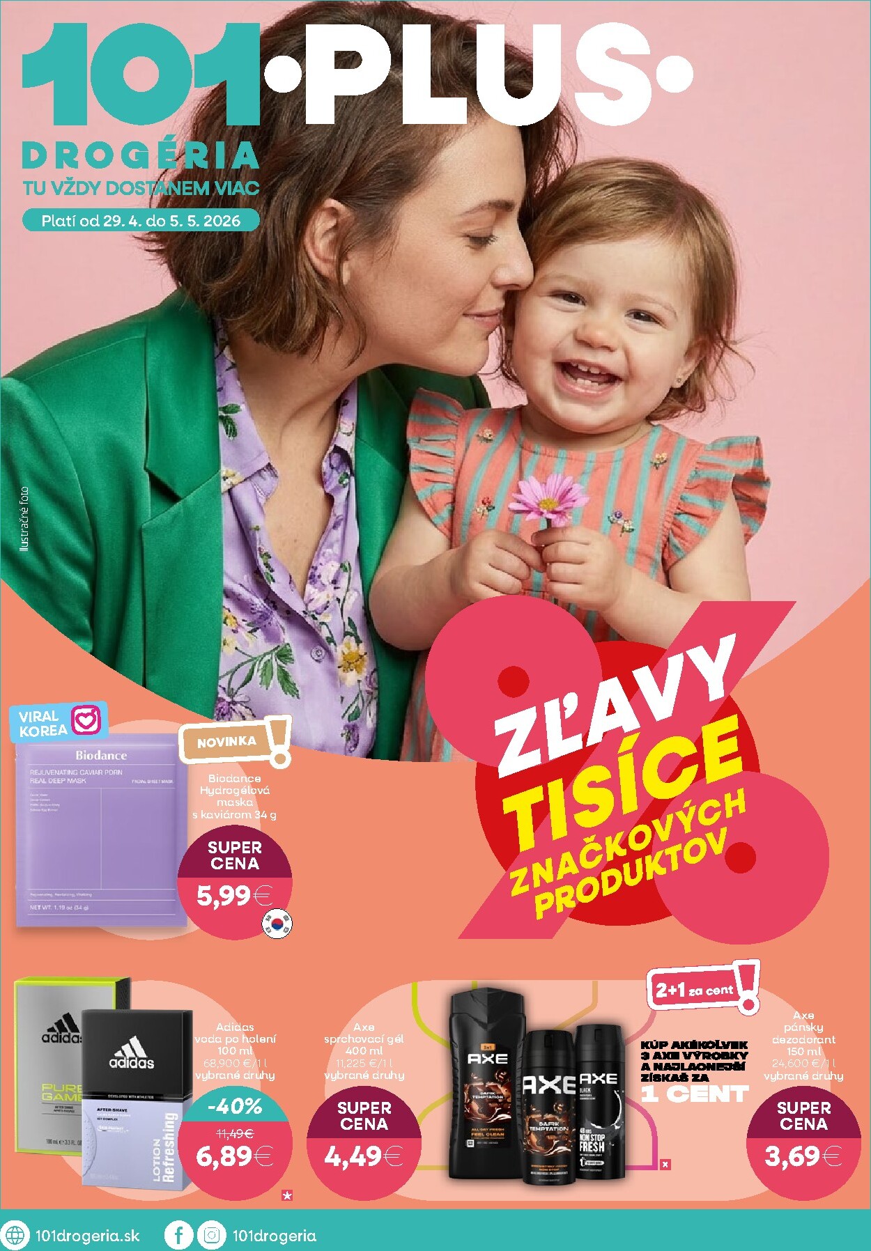 Aktuálny leták 101 Drogerie - Plus od stredy, 29.04.2026 do utorka, 05.05.2026