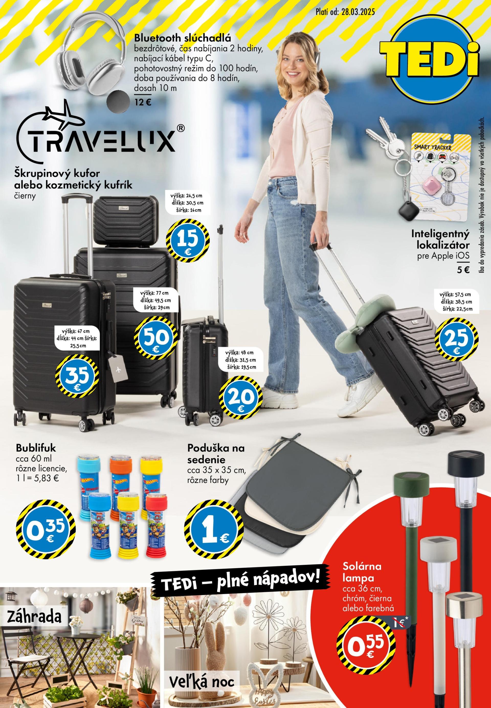 TEDi leták platný od 28.03. - 12.04.