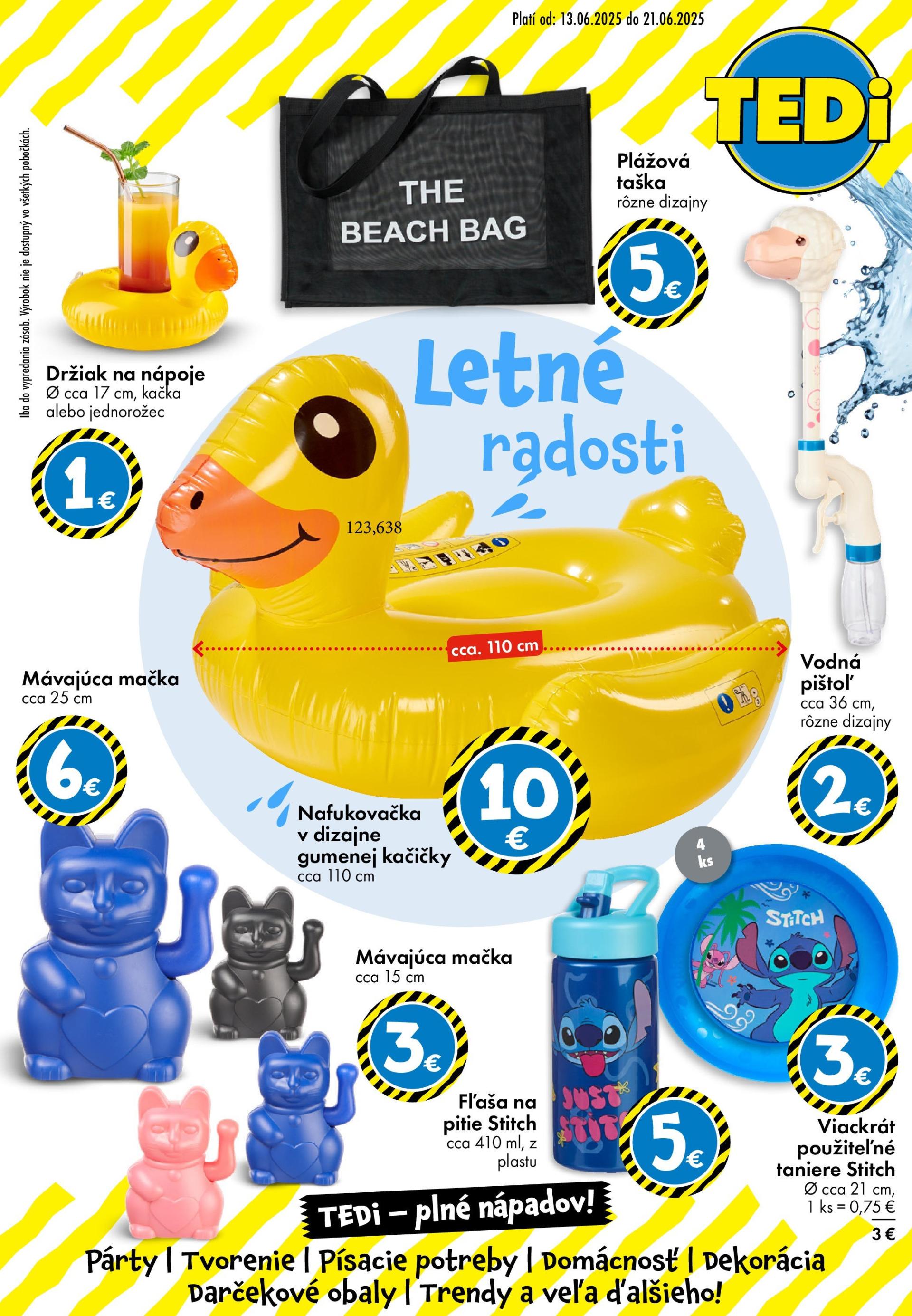 Leták TEDi platný od 13.06. do 21.06.
