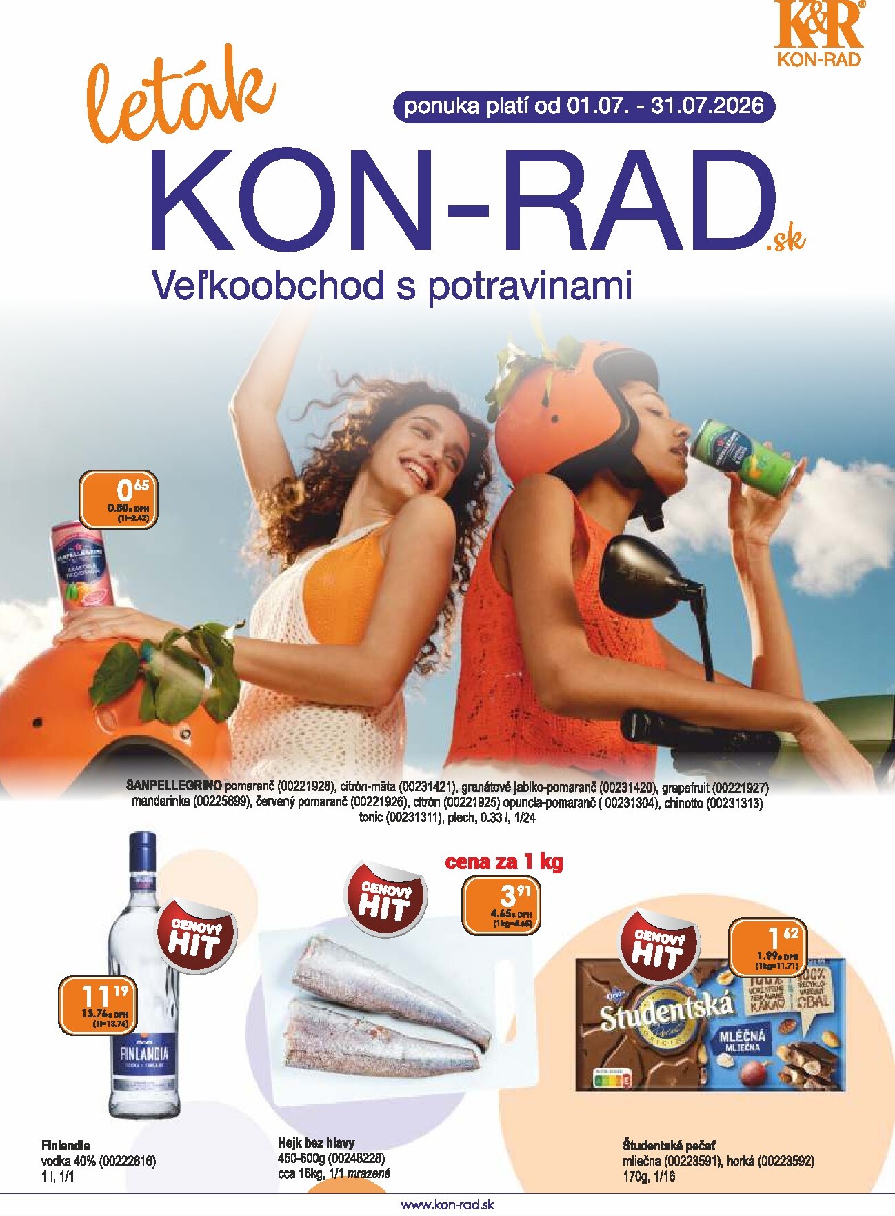 Nový KON - RAD leták od stredy, 01.07.2026 do piatku, 31.07.2026
