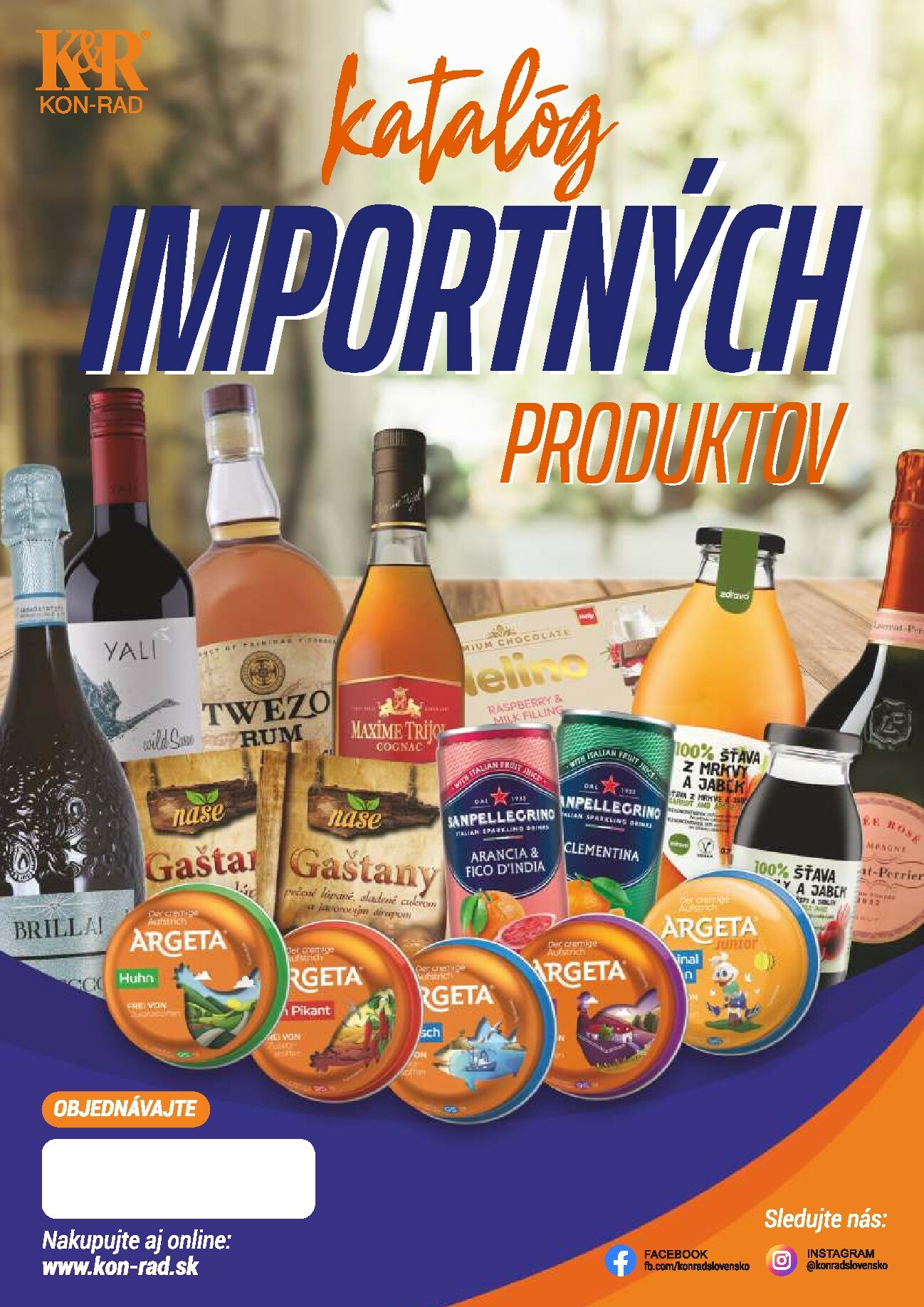Leták KON - RAD - Katalóg importných produktov platný od 01.12. do 31.12.