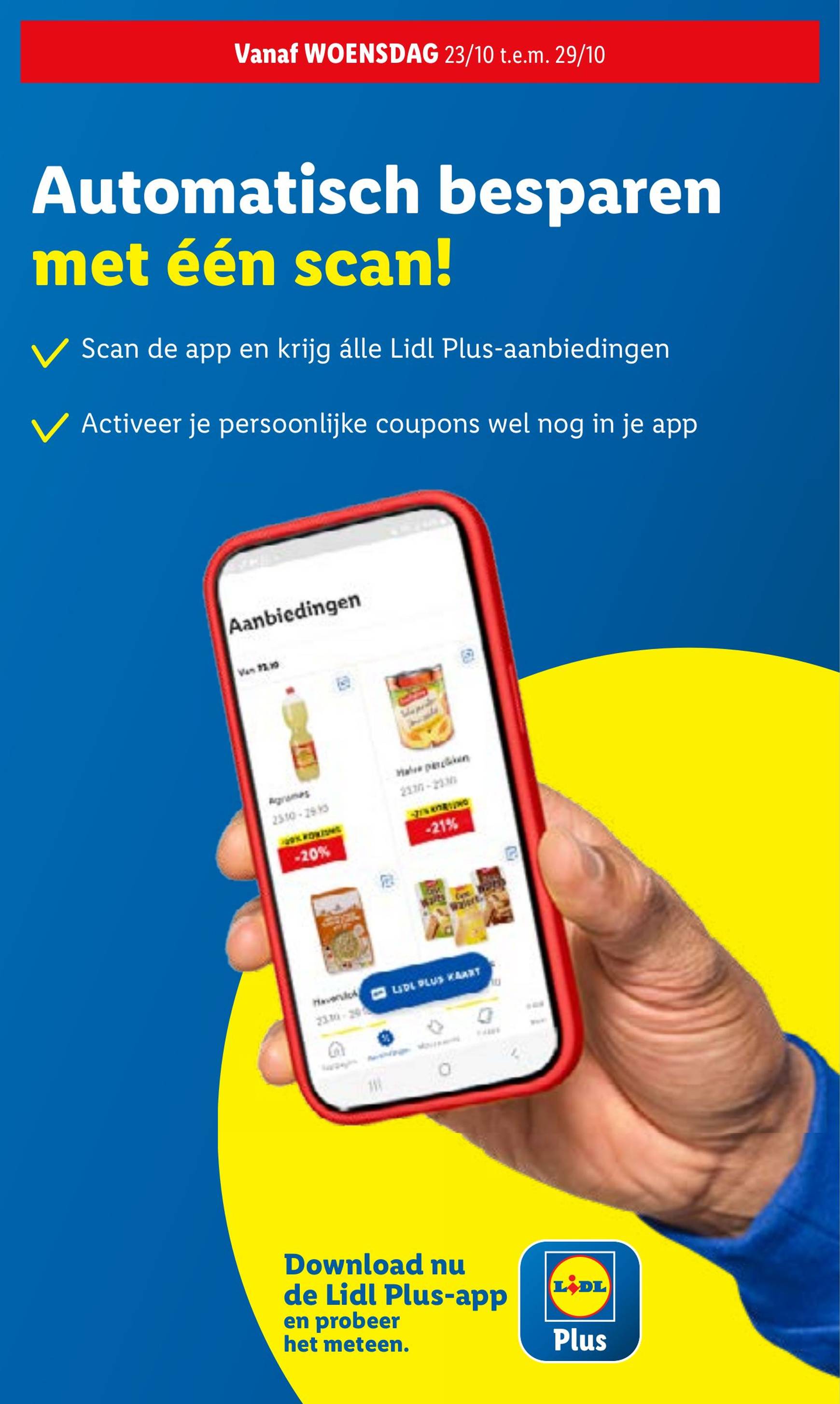 Lidl folder geldig vanaf 23.10. - 29.10. 21