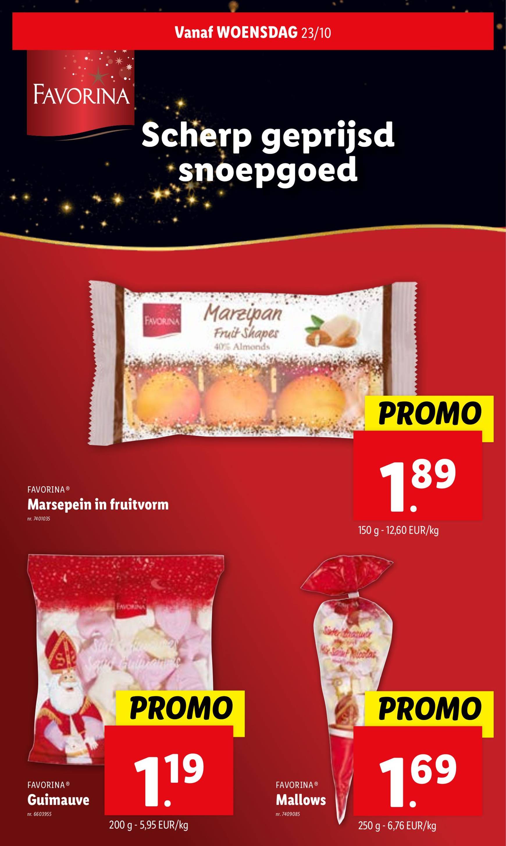 Lidl folder geldig vanaf 23.10. - 29.10. 16