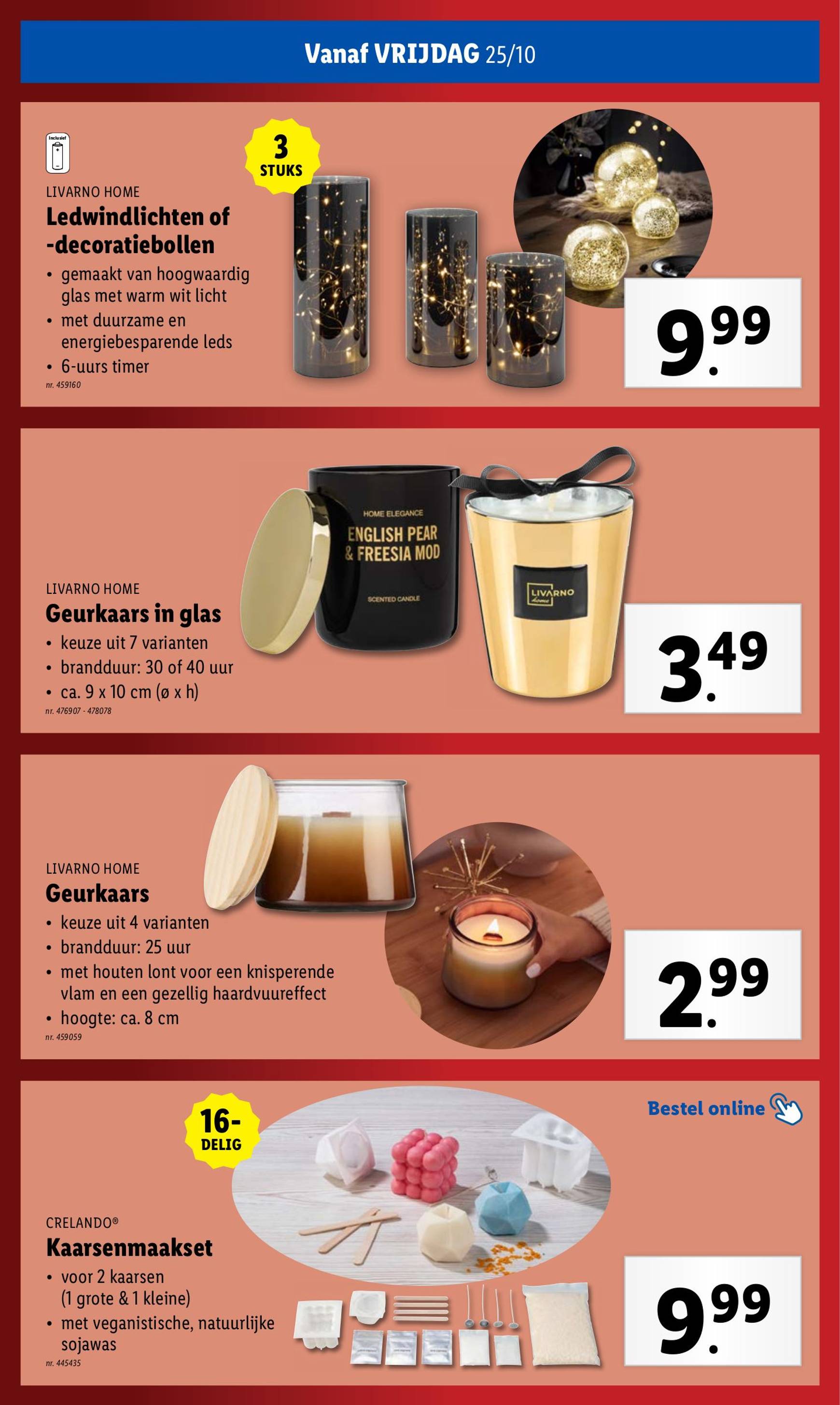 Lidl folder geldig vanaf 23.10. - 29.10. 54