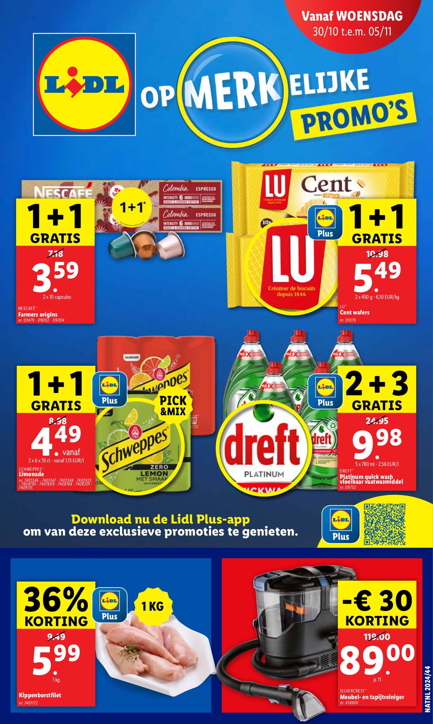 Lidl folder geldig vanaf 30.10. - 05.11.