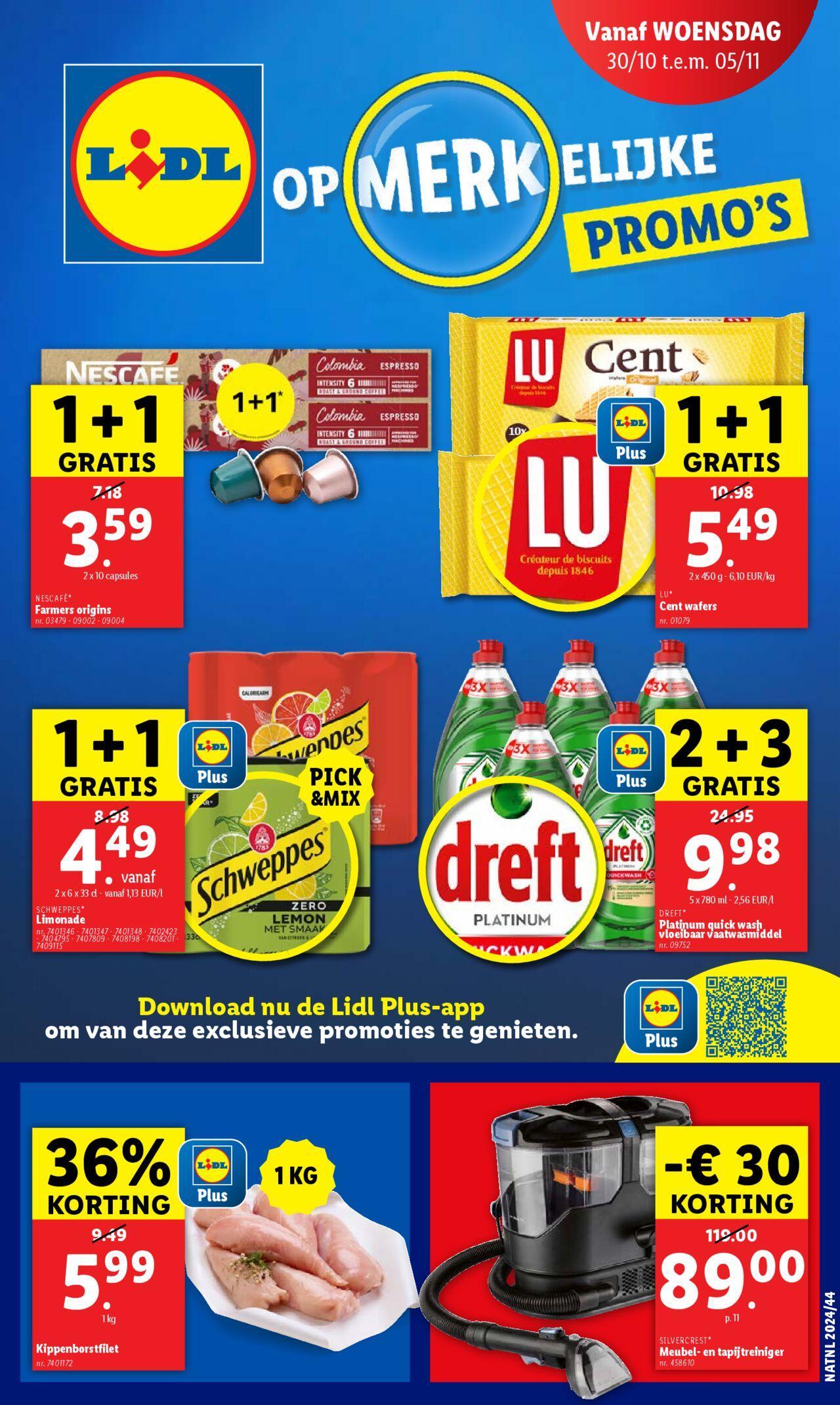 Lidl folder week 44 30/10/2024 t/m 05/11/2024