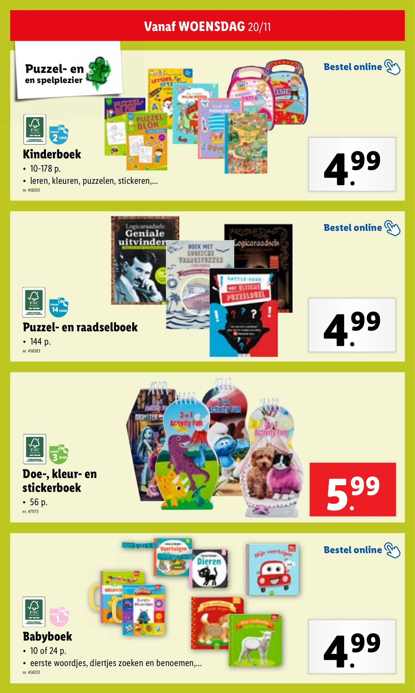 Lidl folder geldig vanaf 20.11. - 26.11. 25