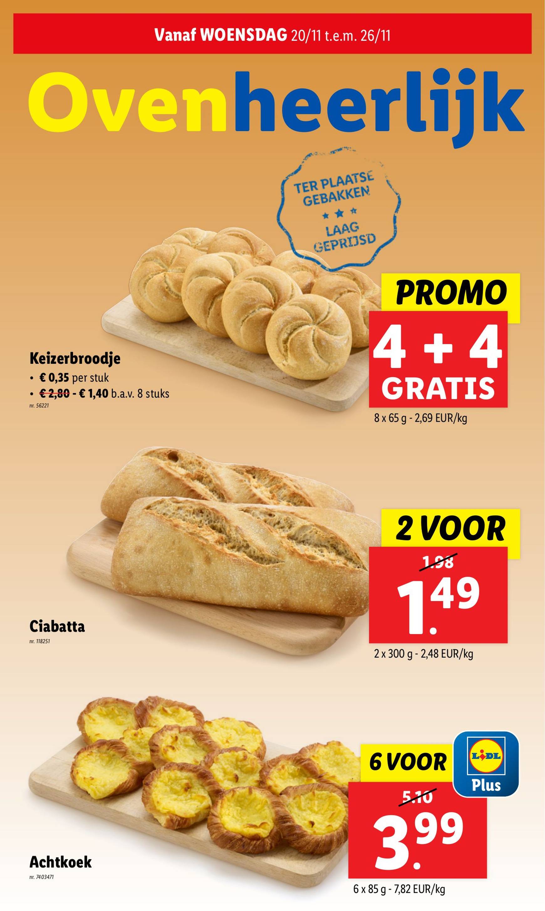 Lidl folder geldig vanaf 20.11. - 26.11. 7