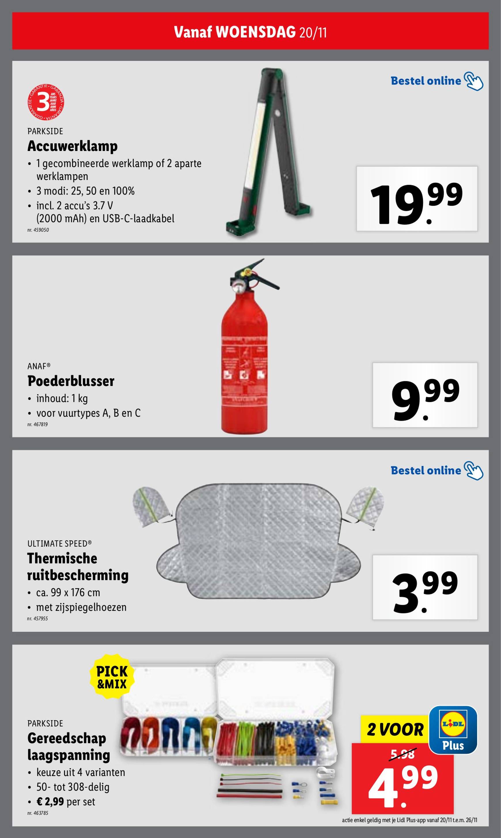 Lidl folder geldig vanaf 20.11. - 26.11. 31