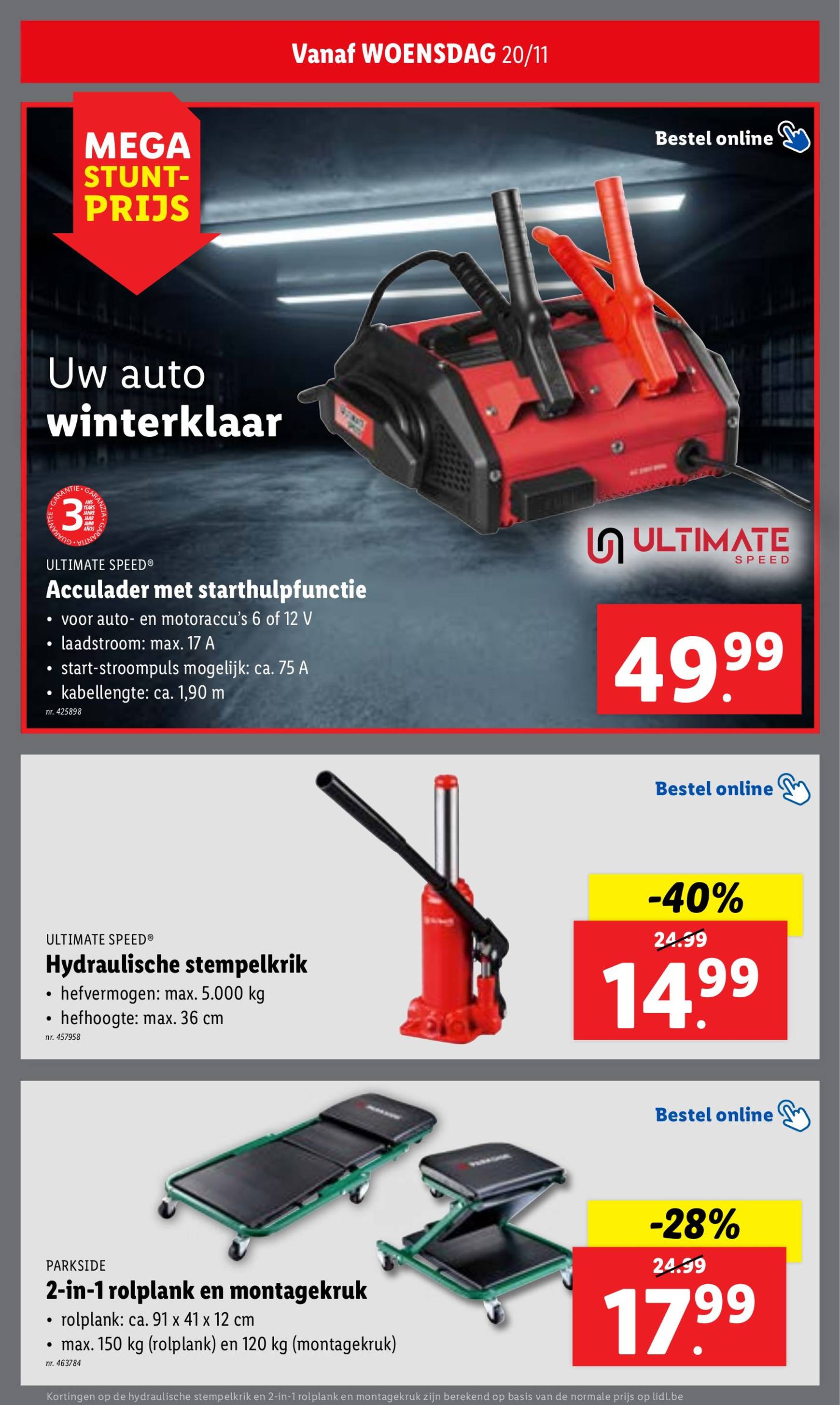 Lidl folder geldig vanaf 20.11. - 26.11. 30