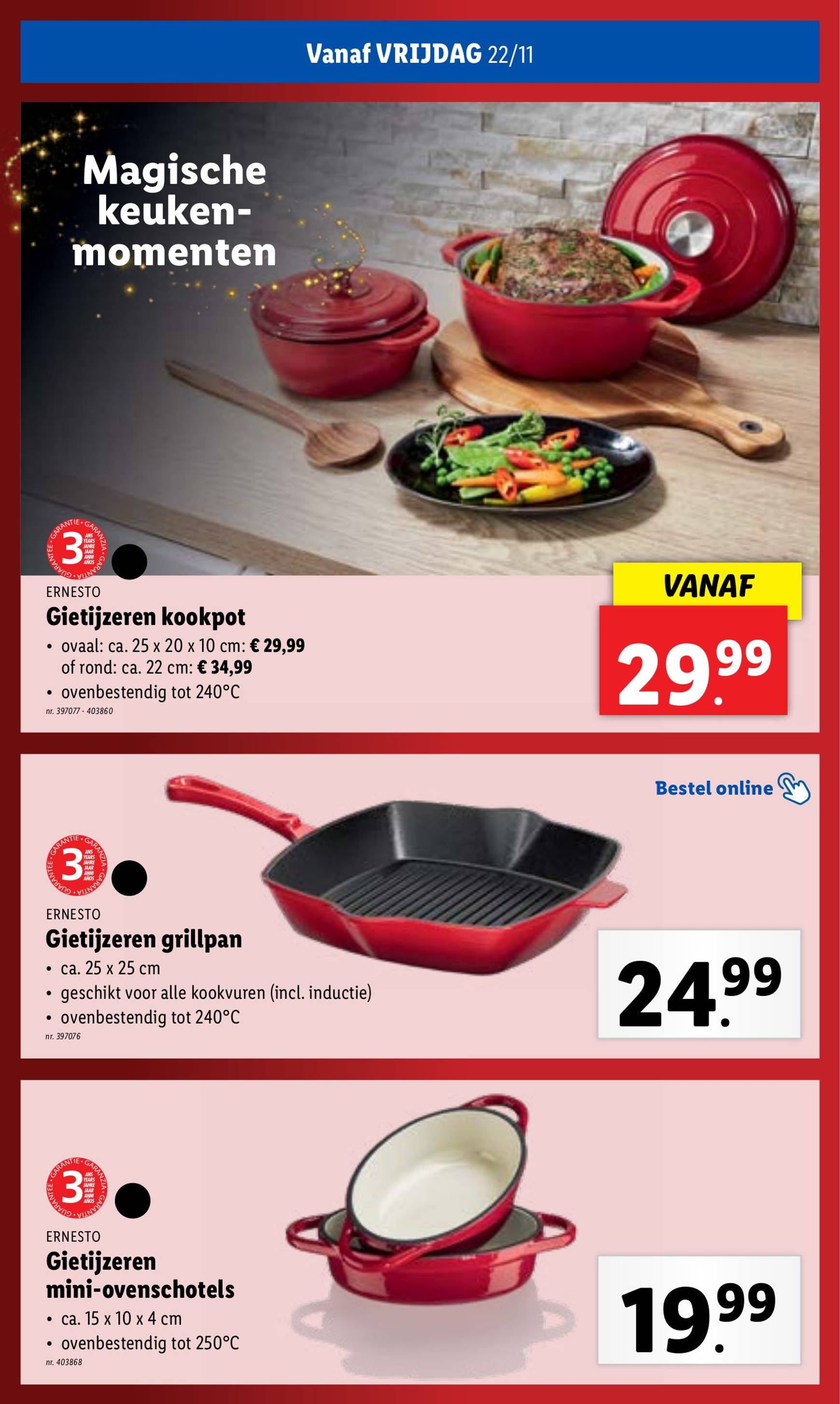 Lidl folder geldig vanaf 20.11. - 26.11. 32