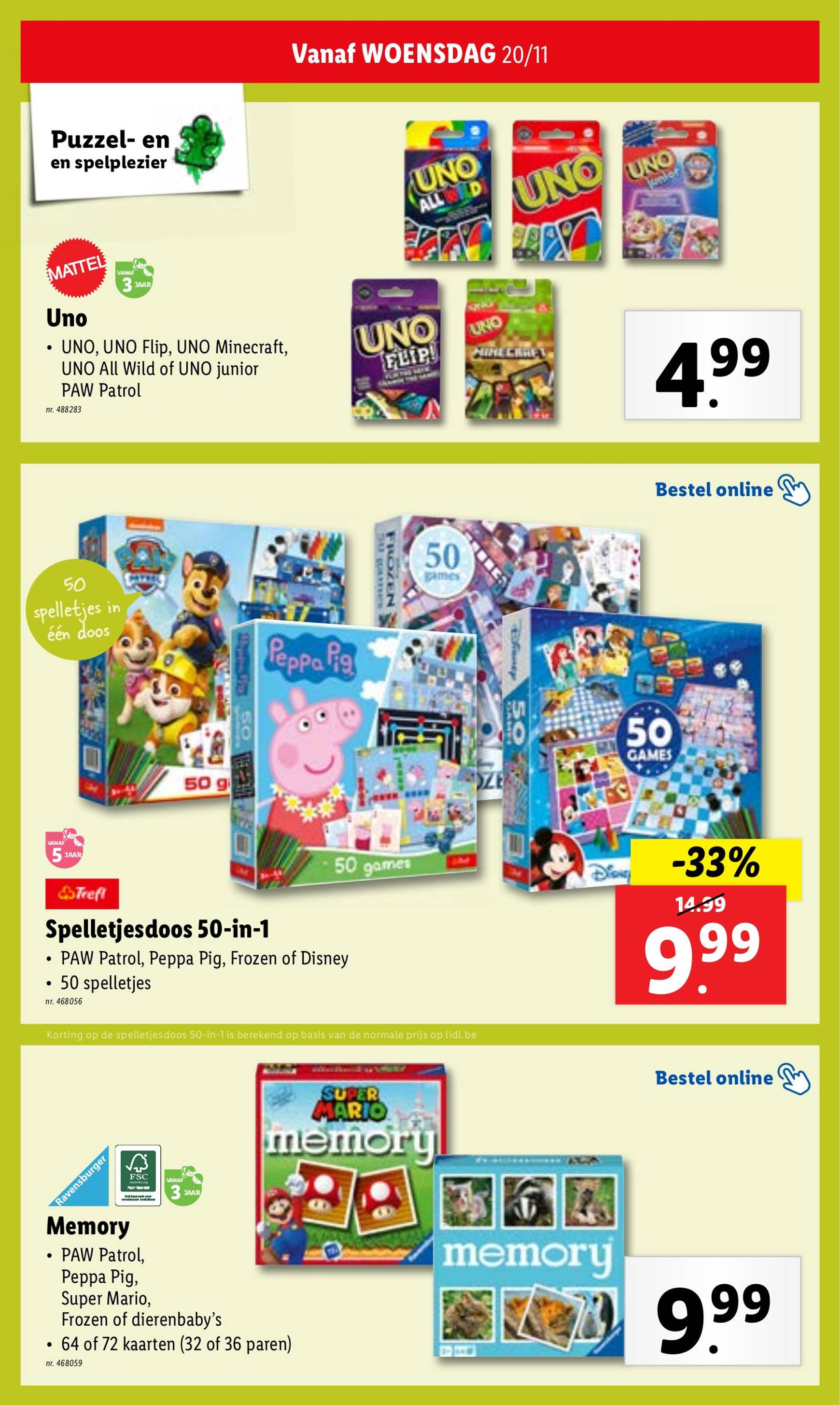 Lidl folder geldig vanaf 20.11. - 26.11. 24