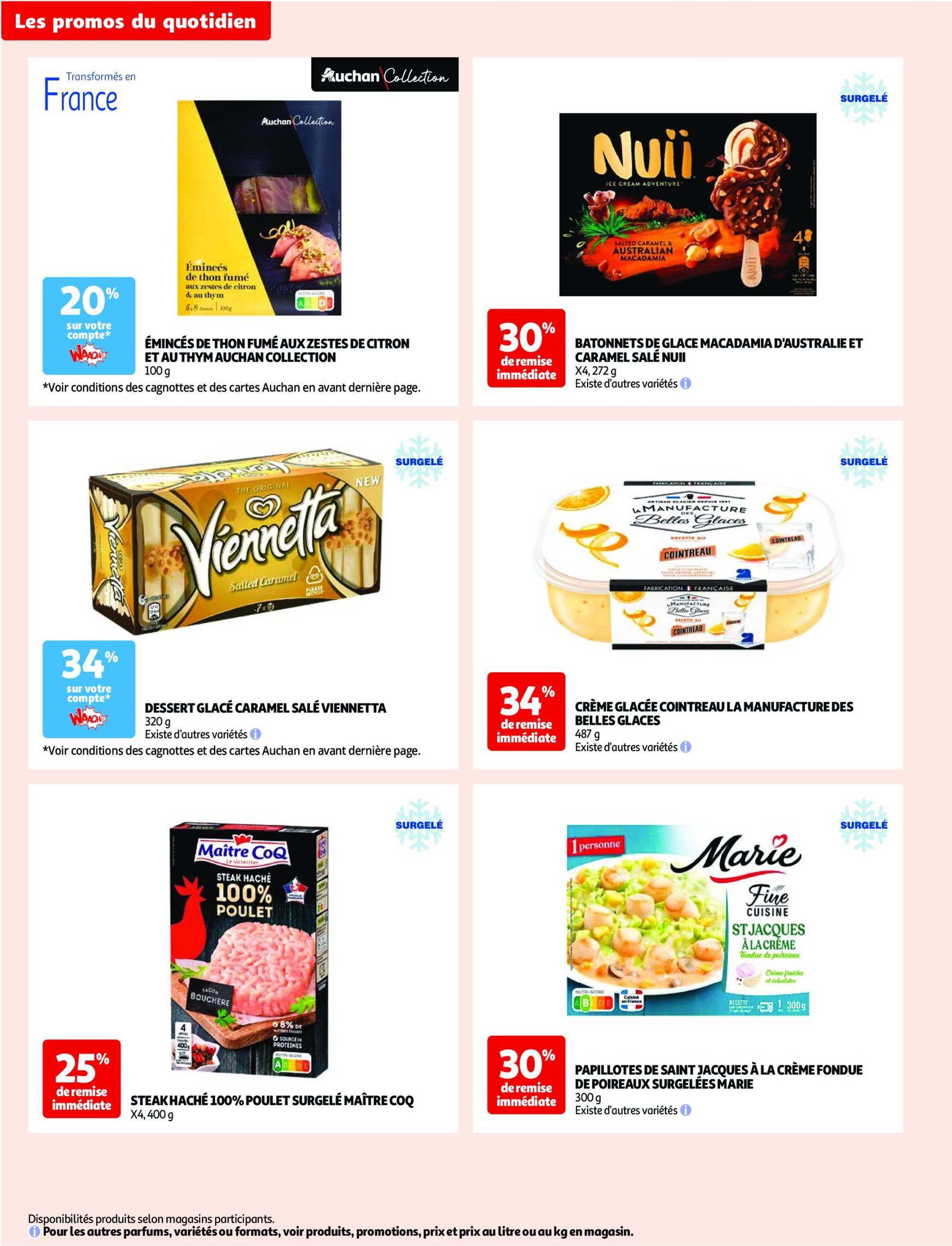 Auchan Supermarché- Des économies au quotidien dans votre super folder geldig vanaf 12.11. - 01.12. 8