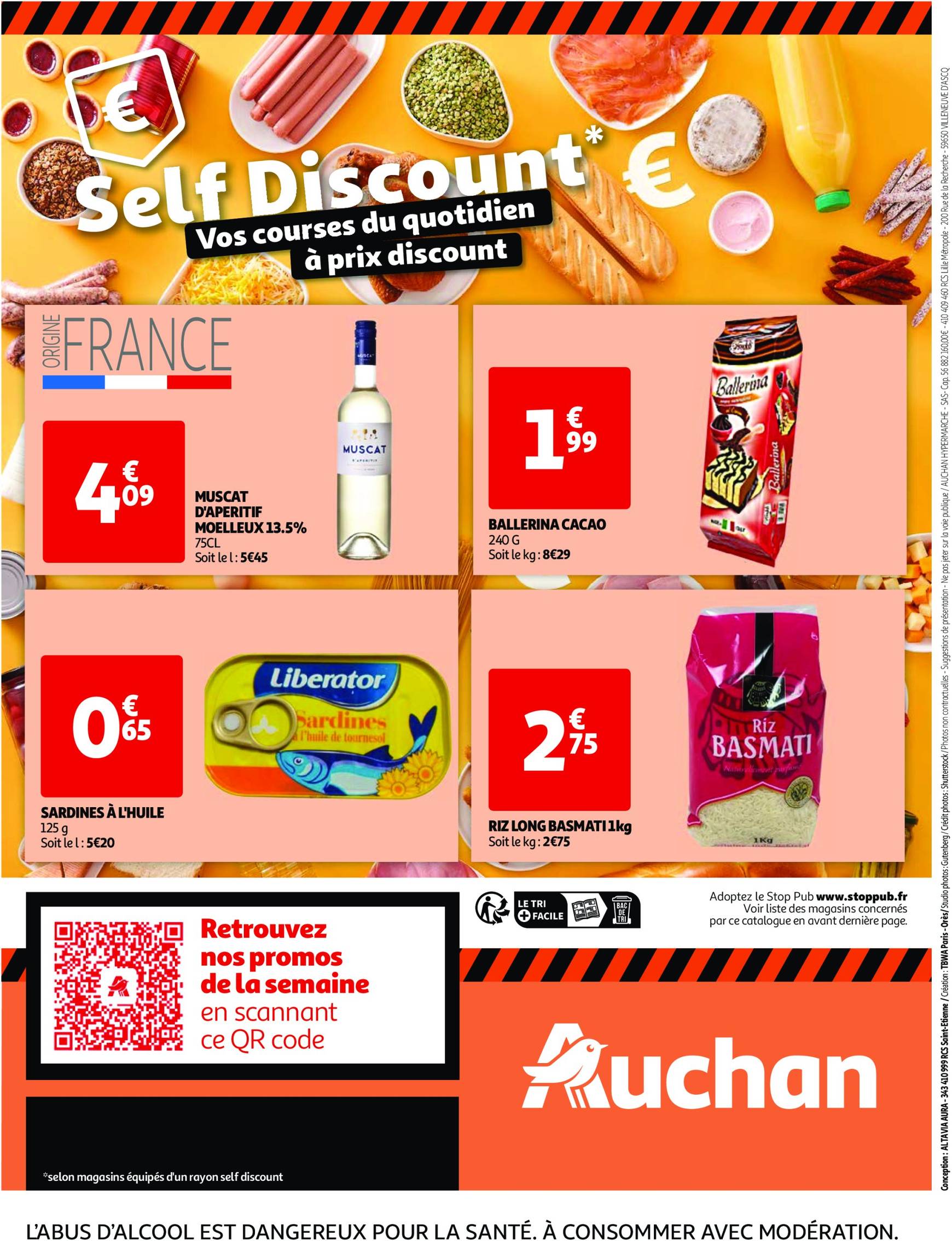 Auchan - Vos courses du quotidien à prix discount folder geldig vanaf 19.11. - 25.11. 6