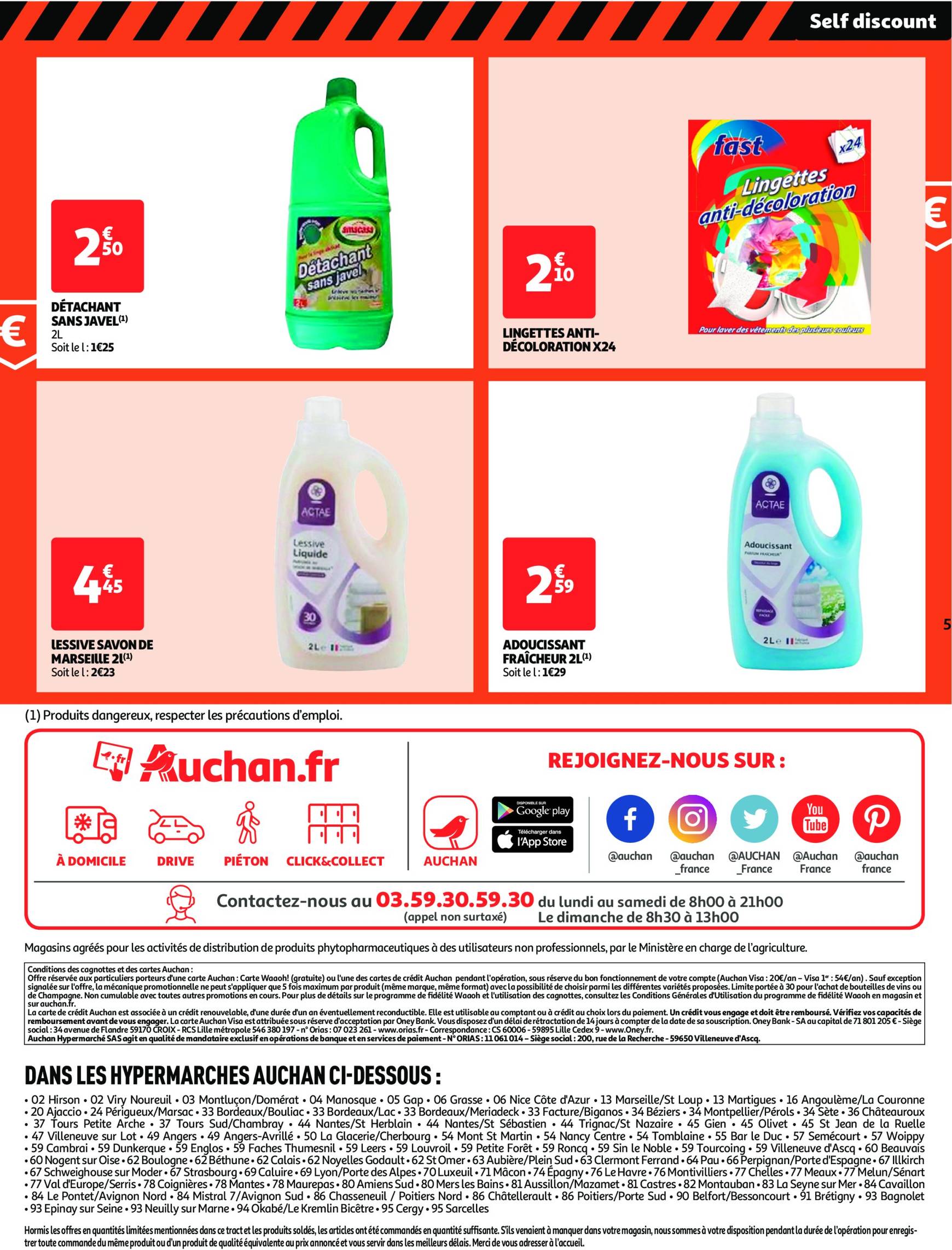 Auchan - Vos courses du quotidien à prix discount folder geldig vanaf 19.11. - 25.11. 5