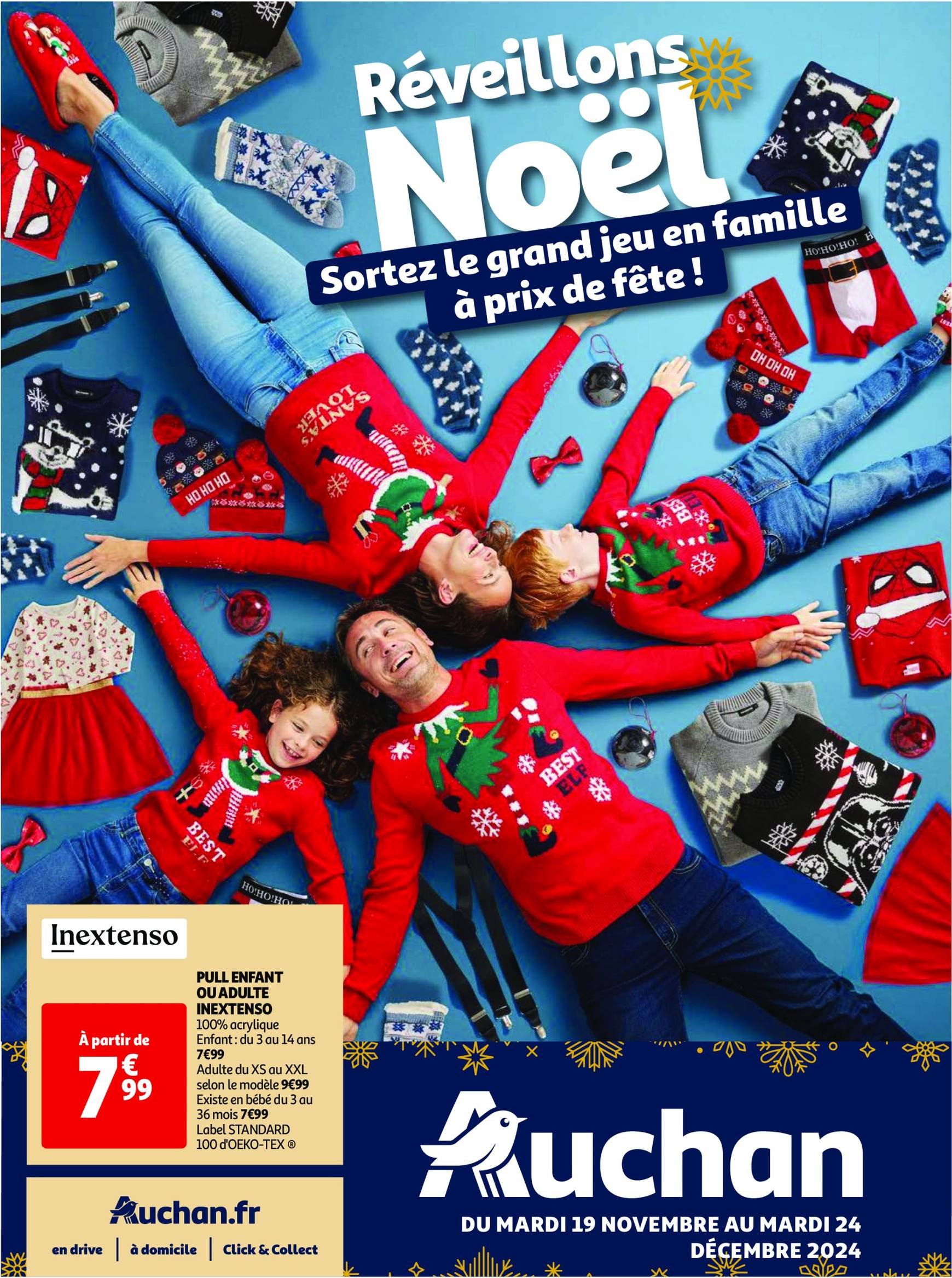 Auchan - Noël folder geldig vanaf 19.11. - 24.12.